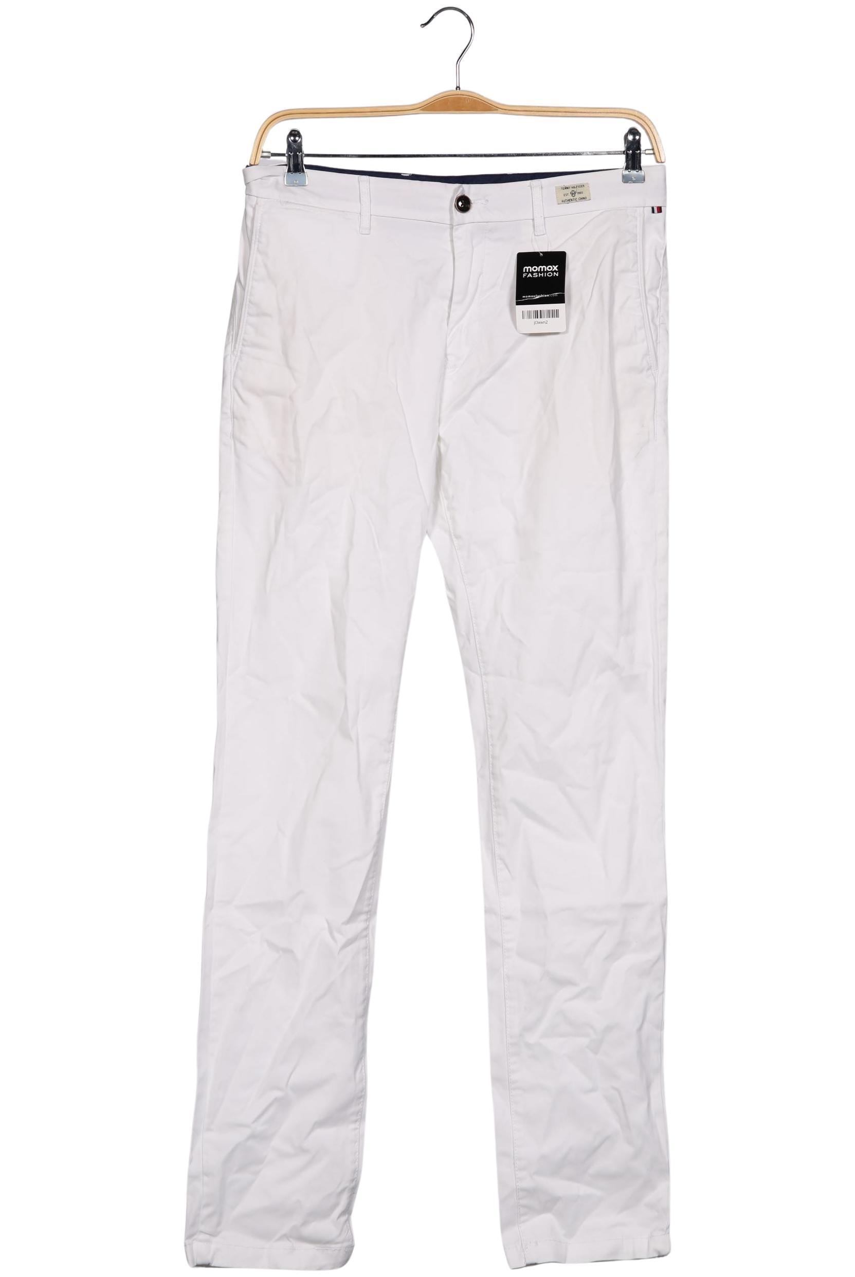 

Tommy Hilfiger Herren Stoffhose, weiß, Gr. 33
