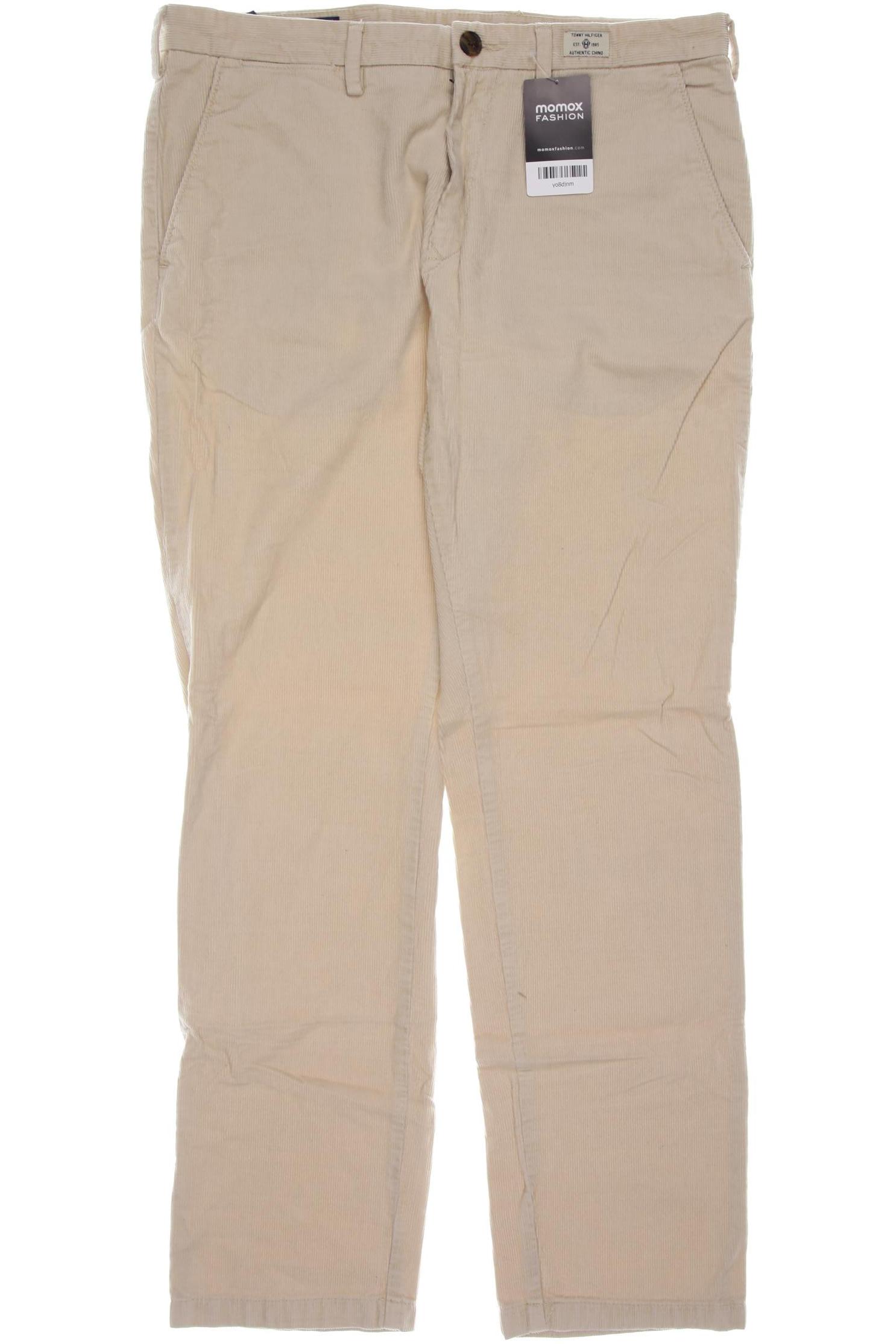 

Tommy Hilfiger Herren Stoffhose, cremeweiß, Gr. 34