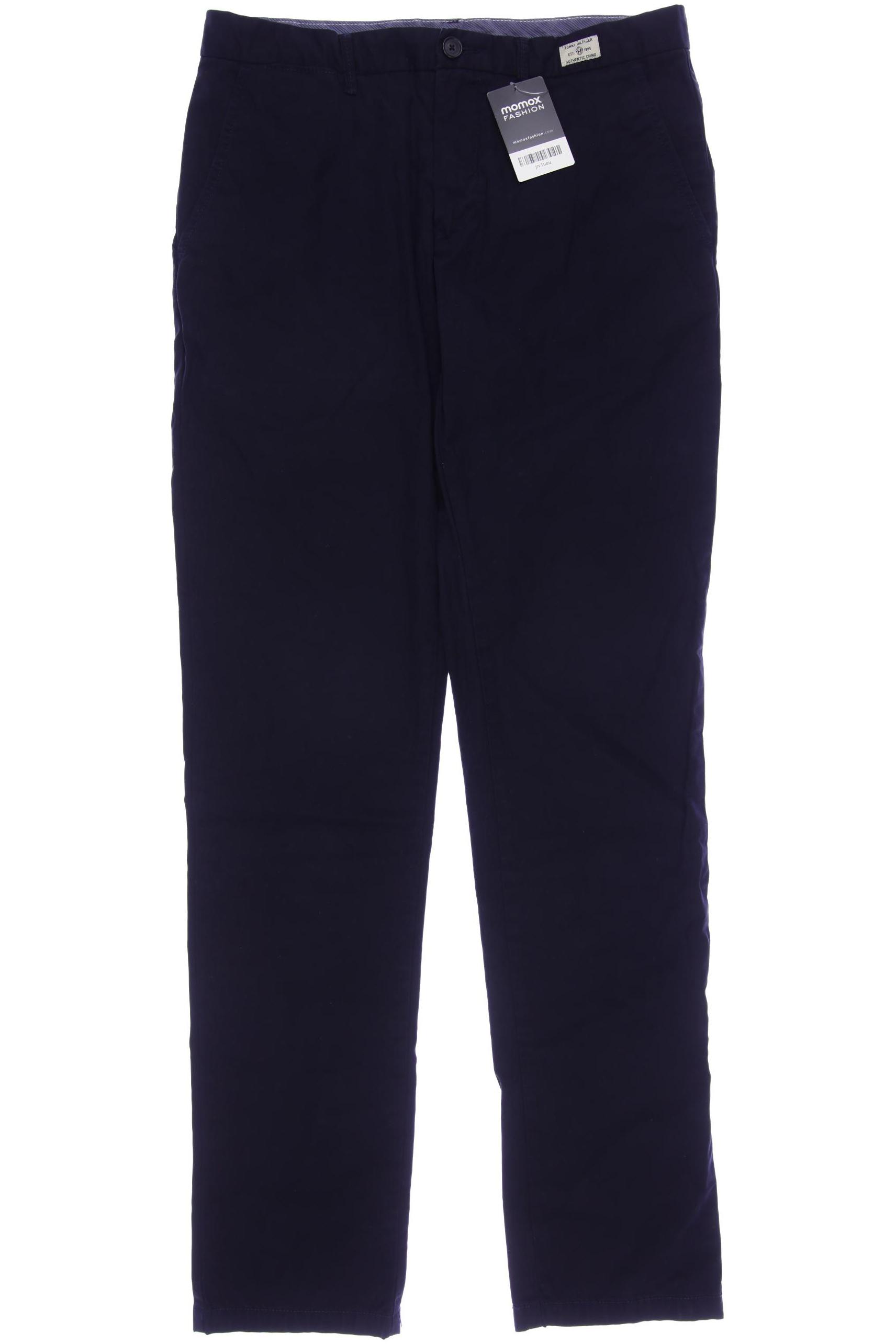 

Tommy Hilfiger Herren Stoffhose, marineblau, Gr. 33