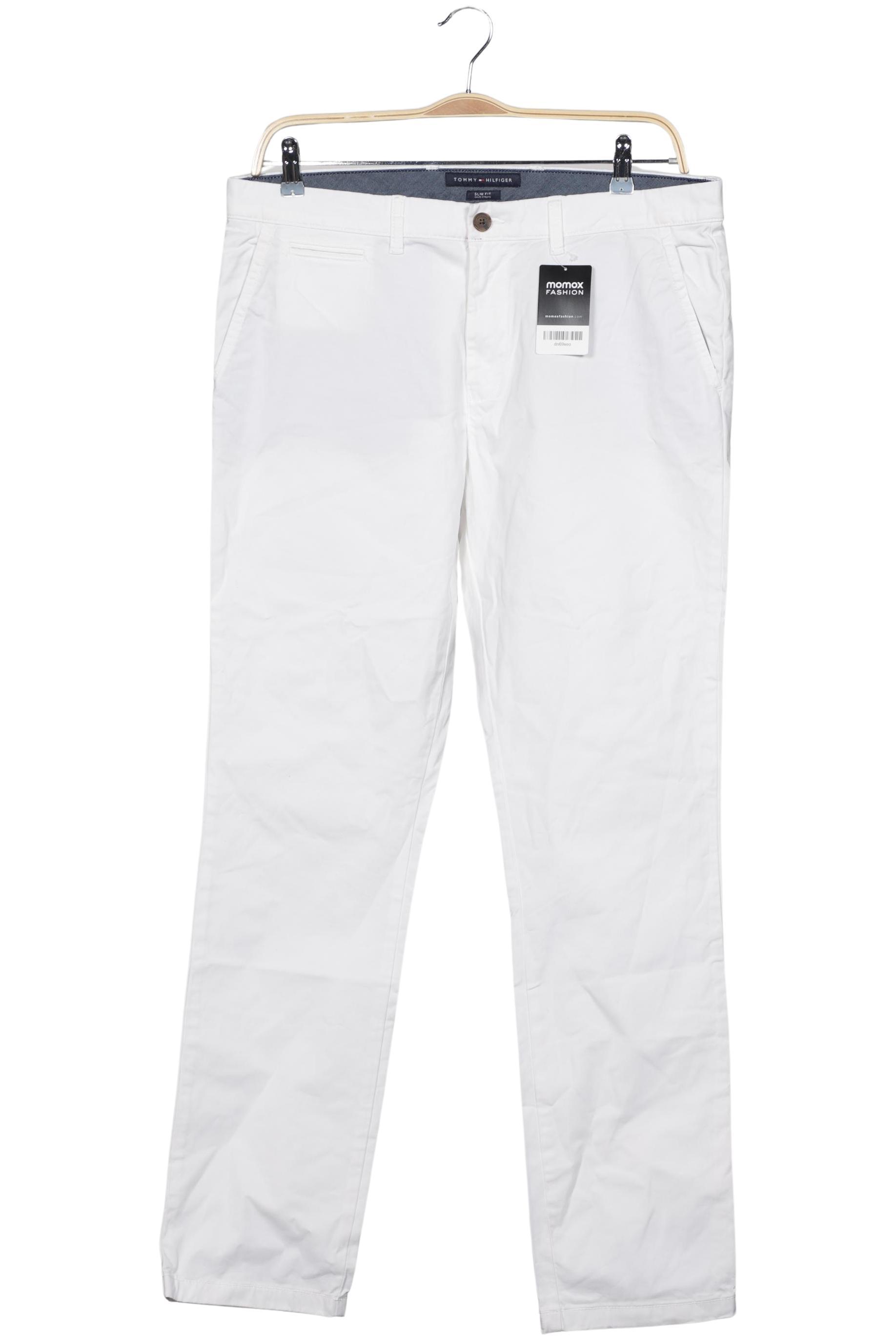 

Tommy Hilfiger Herren Stoffhose, weiß, Gr. 36