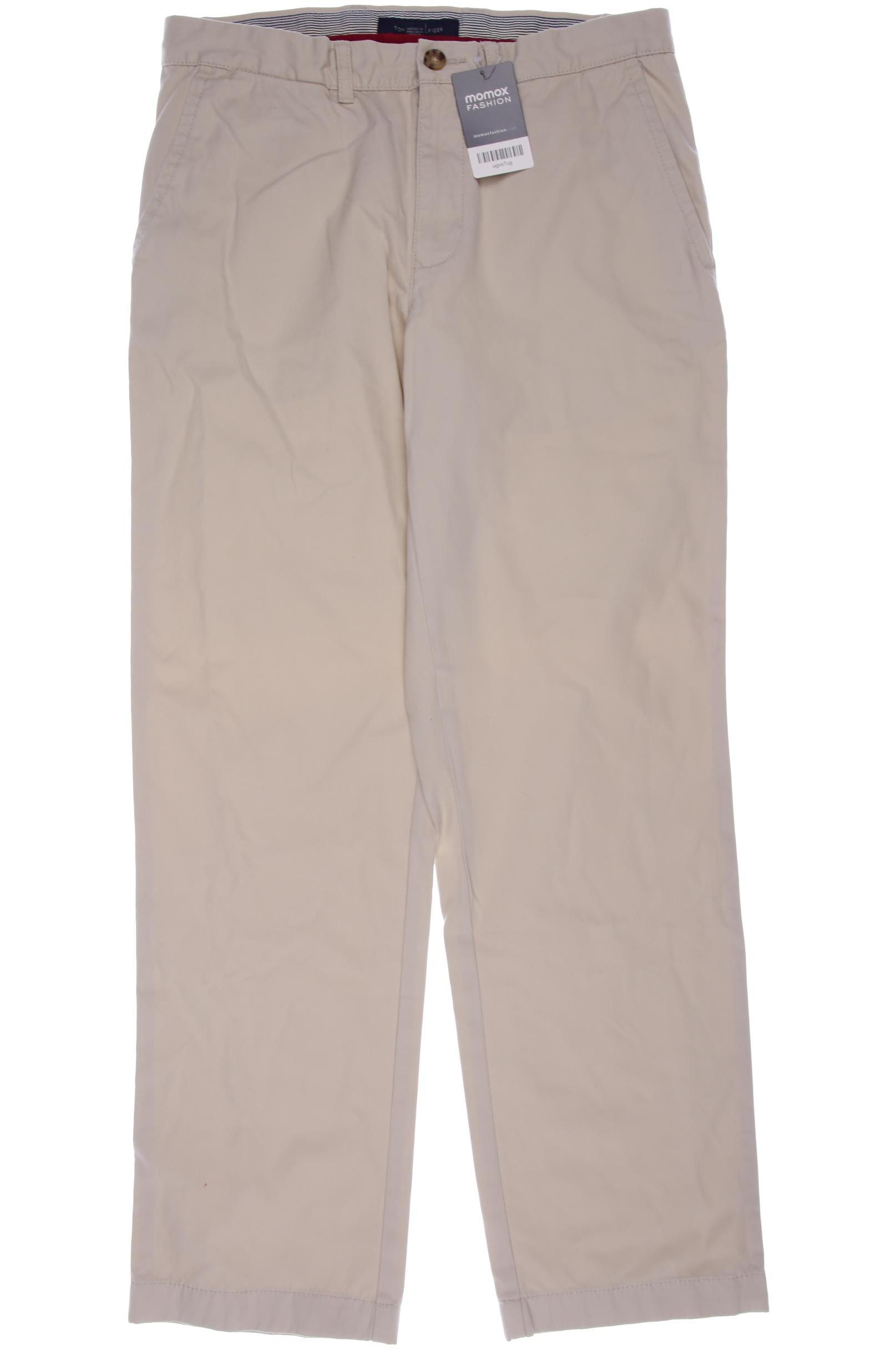 

Tommy Hilfiger Herren Stoffhose, cremeweiß, Gr. 32