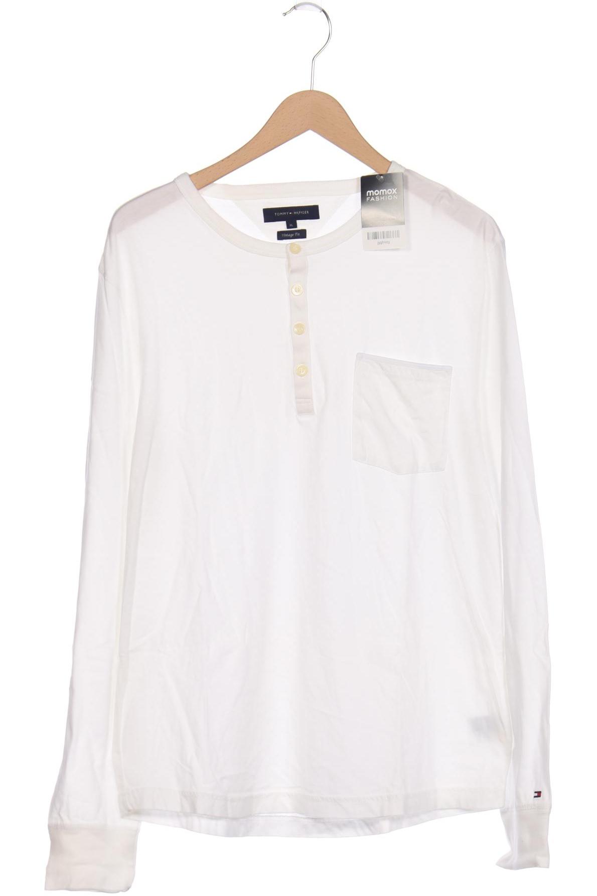 

Tommy Hilfiger Herren Langarmshirt, weiß