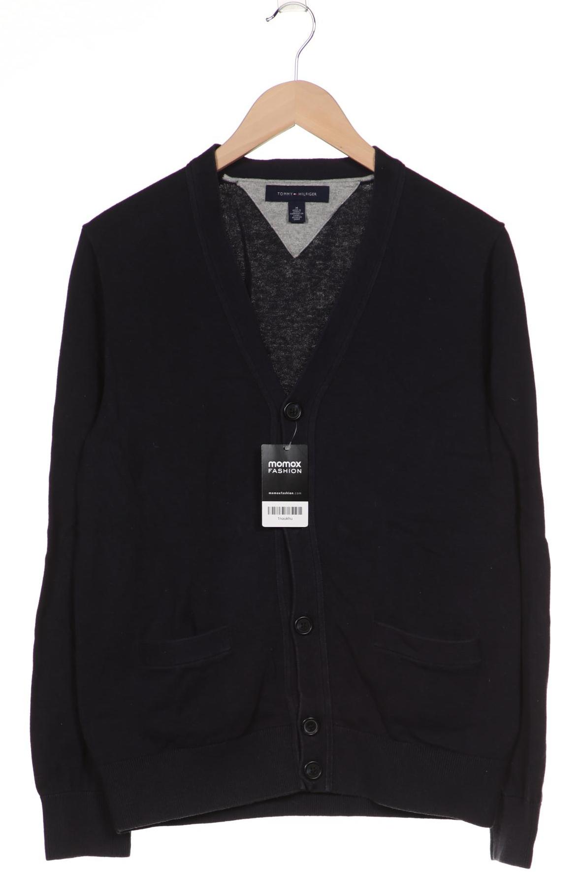 

Tommy Hilfiger Herren Strickjacke, marineblau, Gr. 48