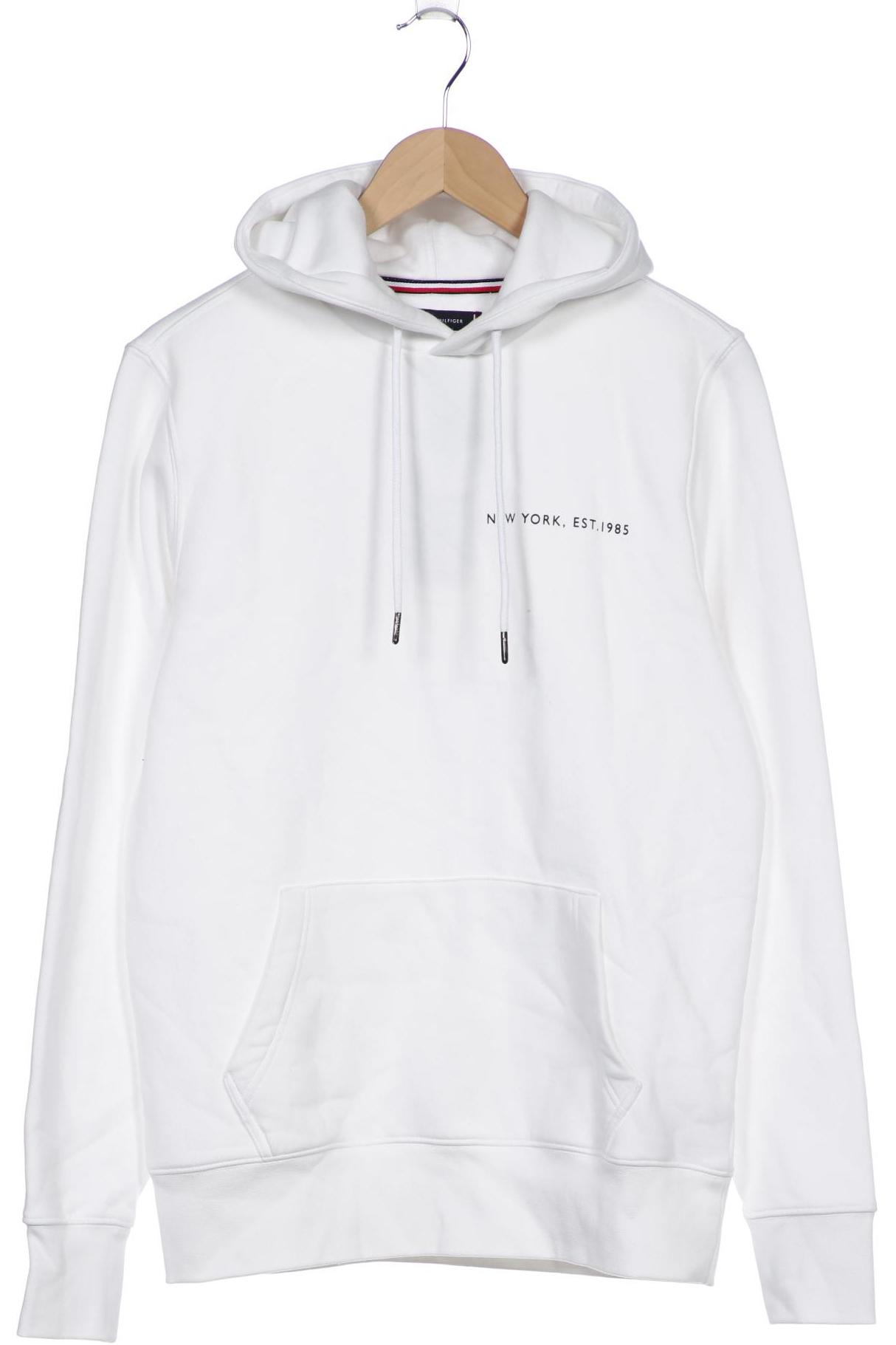 

Tommy Hilfiger Herren Kapuzenpullover, weiß, Gr. 48