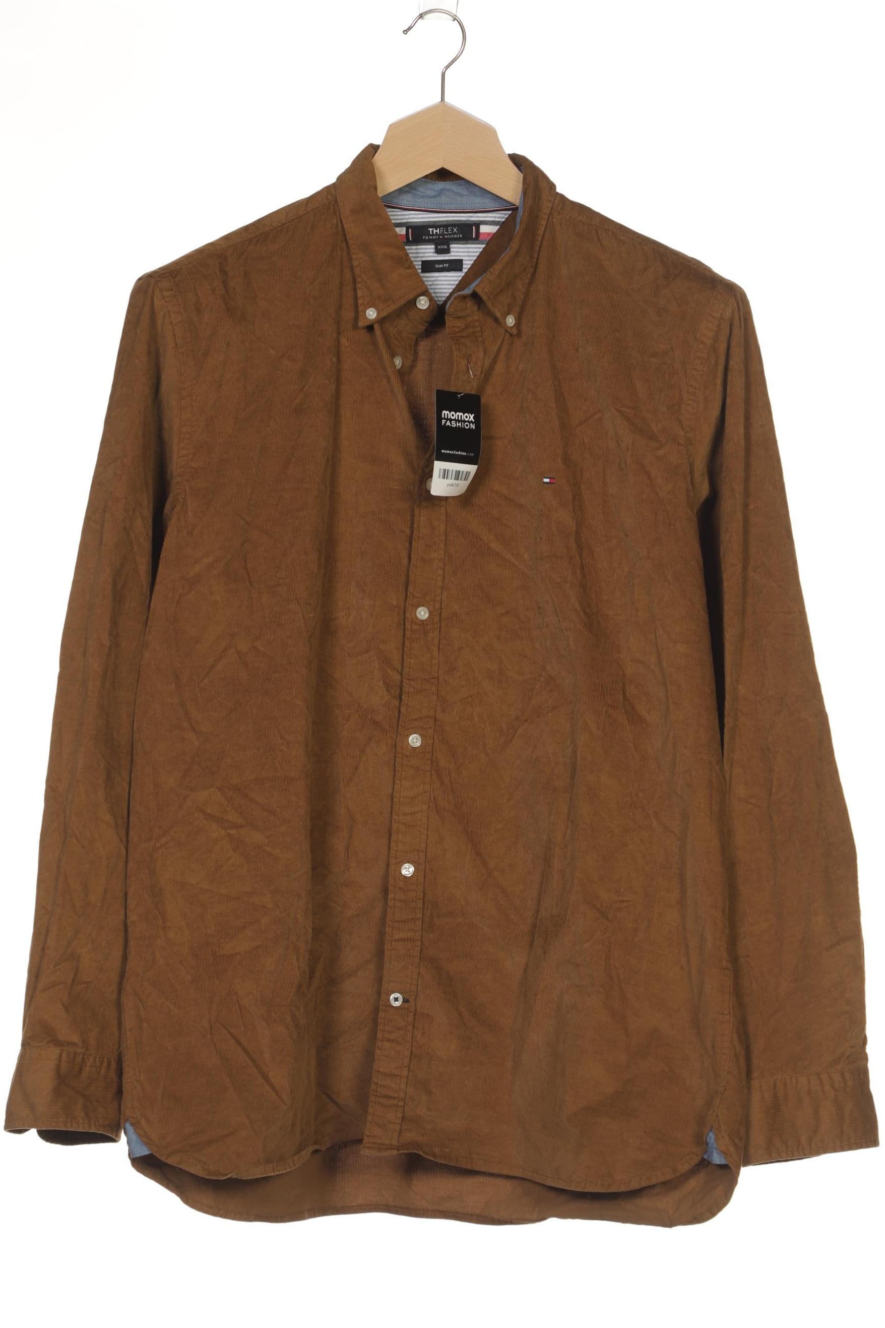 

Tommy Hilfiger Herren Hemd, braun, Gr. 58