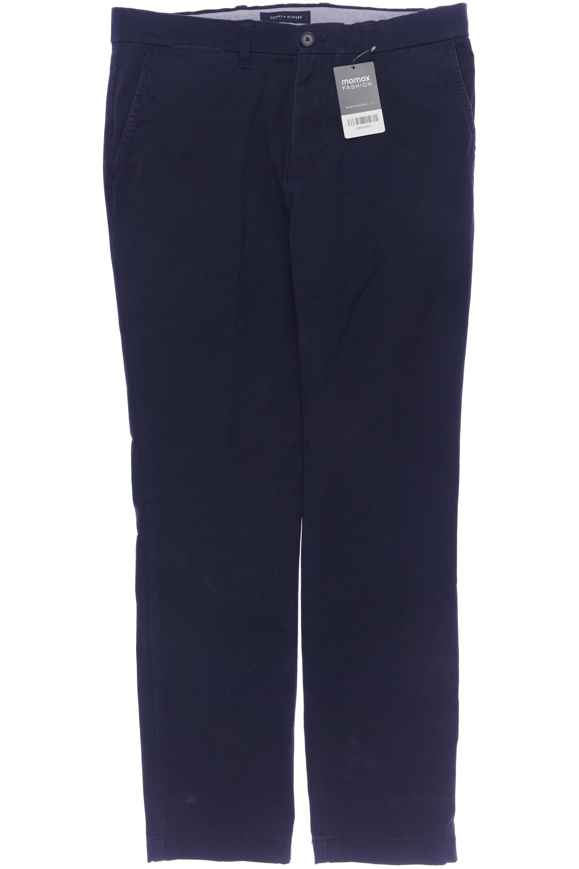 

Tommy Hilfiger Herren Stoffhose, marineblau, Gr. 33