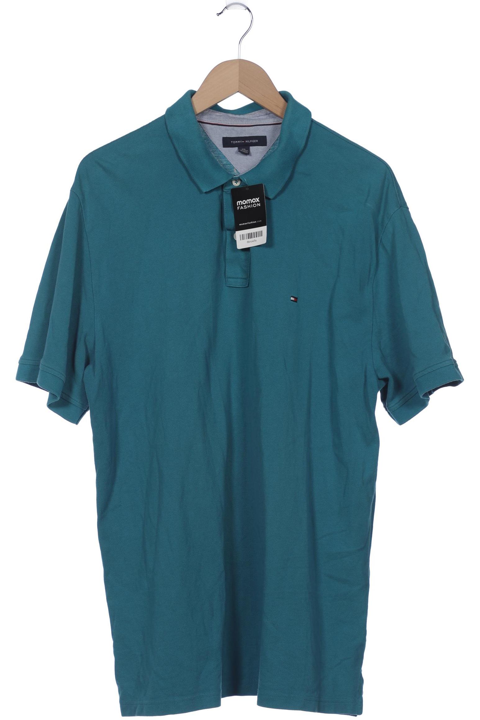 

Tommy Hilfiger Herren Poloshirt, türkis, Gr. 56