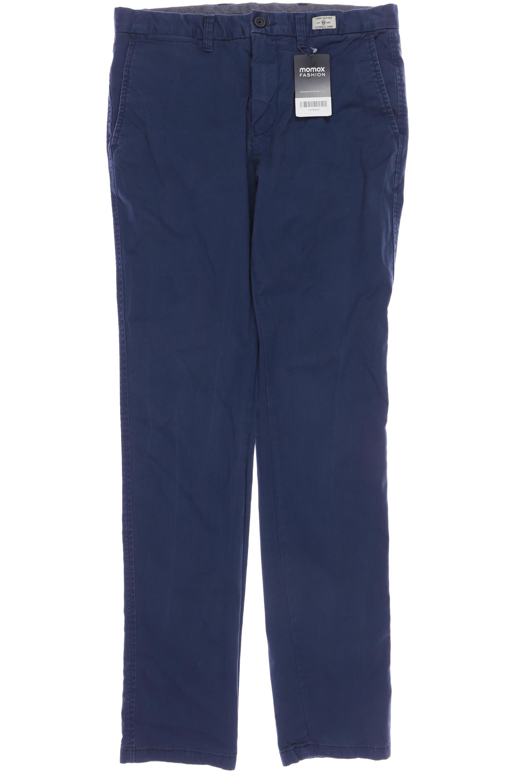 

Tommy Hilfiger Herren Stoffhose, marineblau, Gr. 32