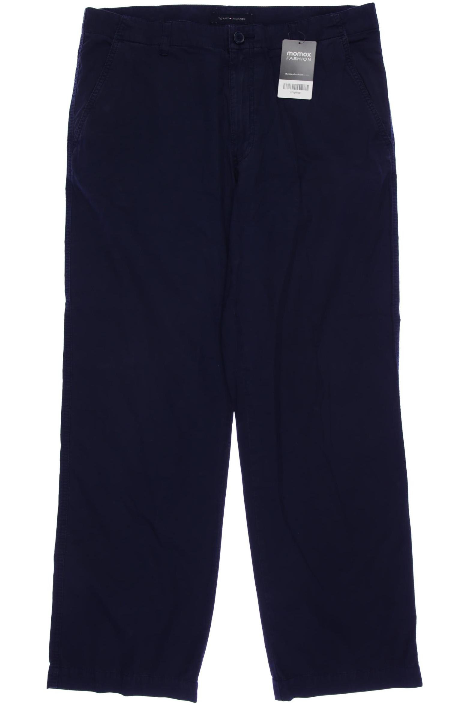 

Tommy Hilfiger Herren Stoffhose, marineblau, Gr. 32