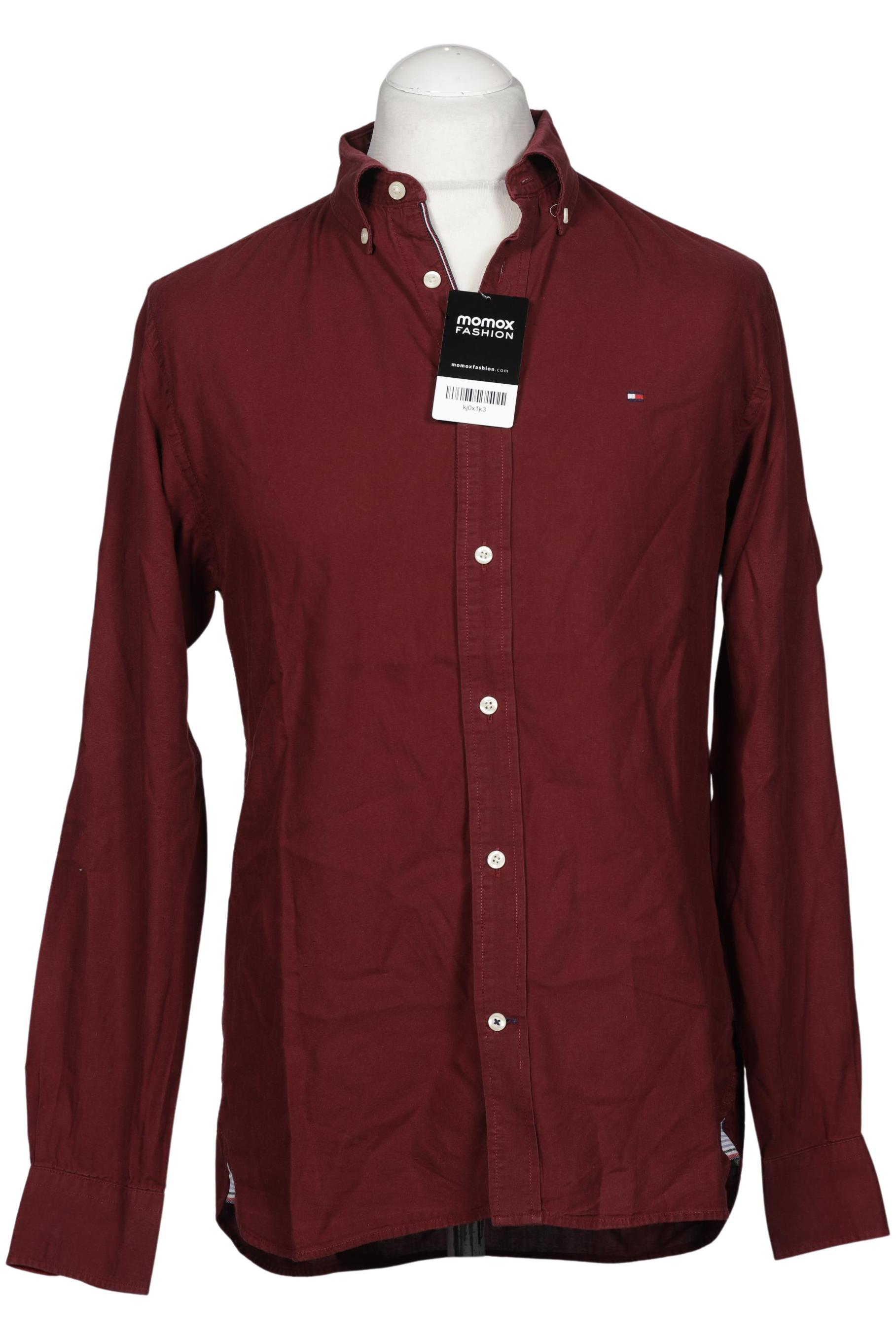 

Tommy Hilfiger Herren Hemd, bordeaux, Gr. 48