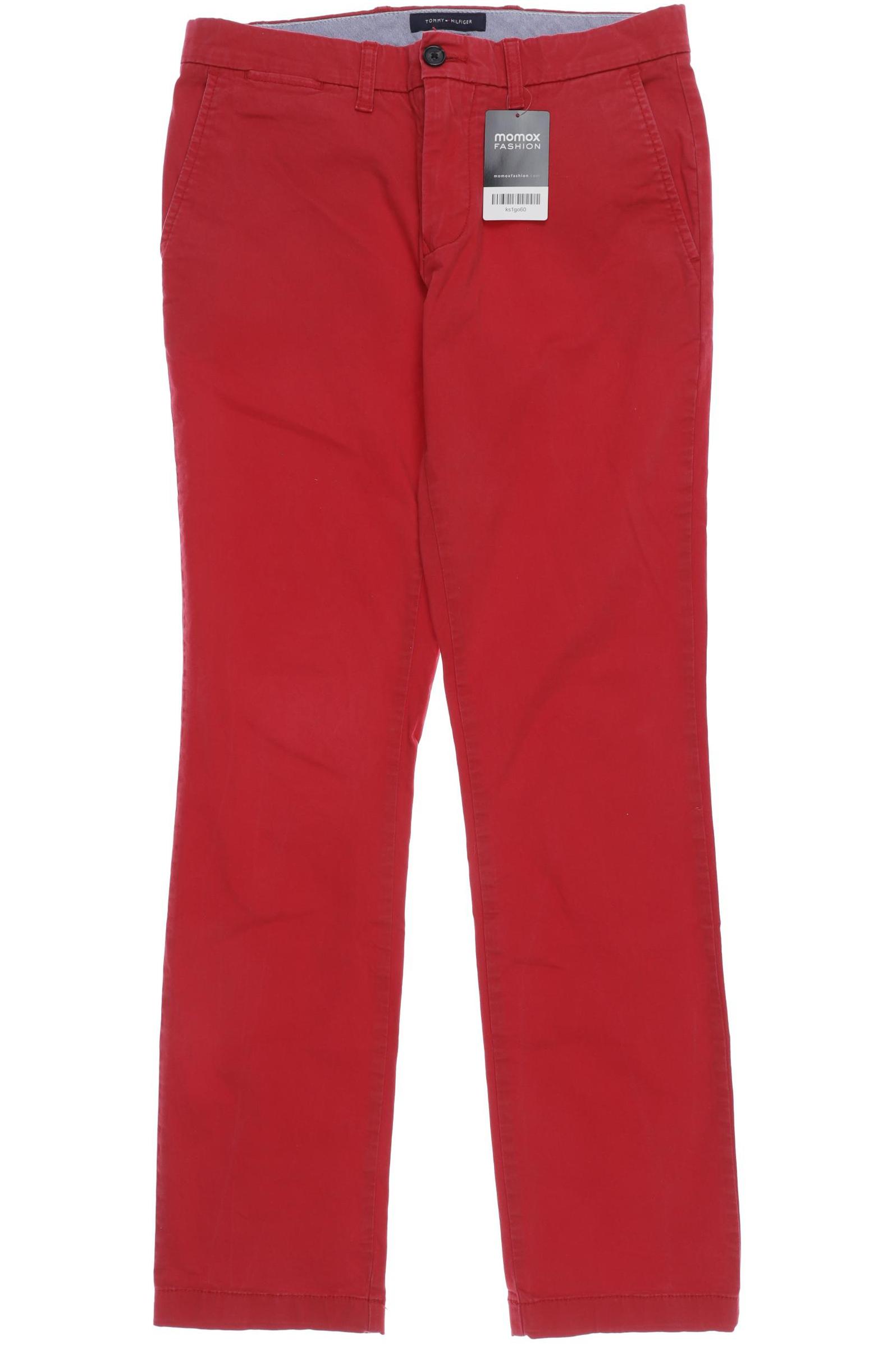 

Tommy Hilfiger Herren Stoffhose, rot, Gr. 30