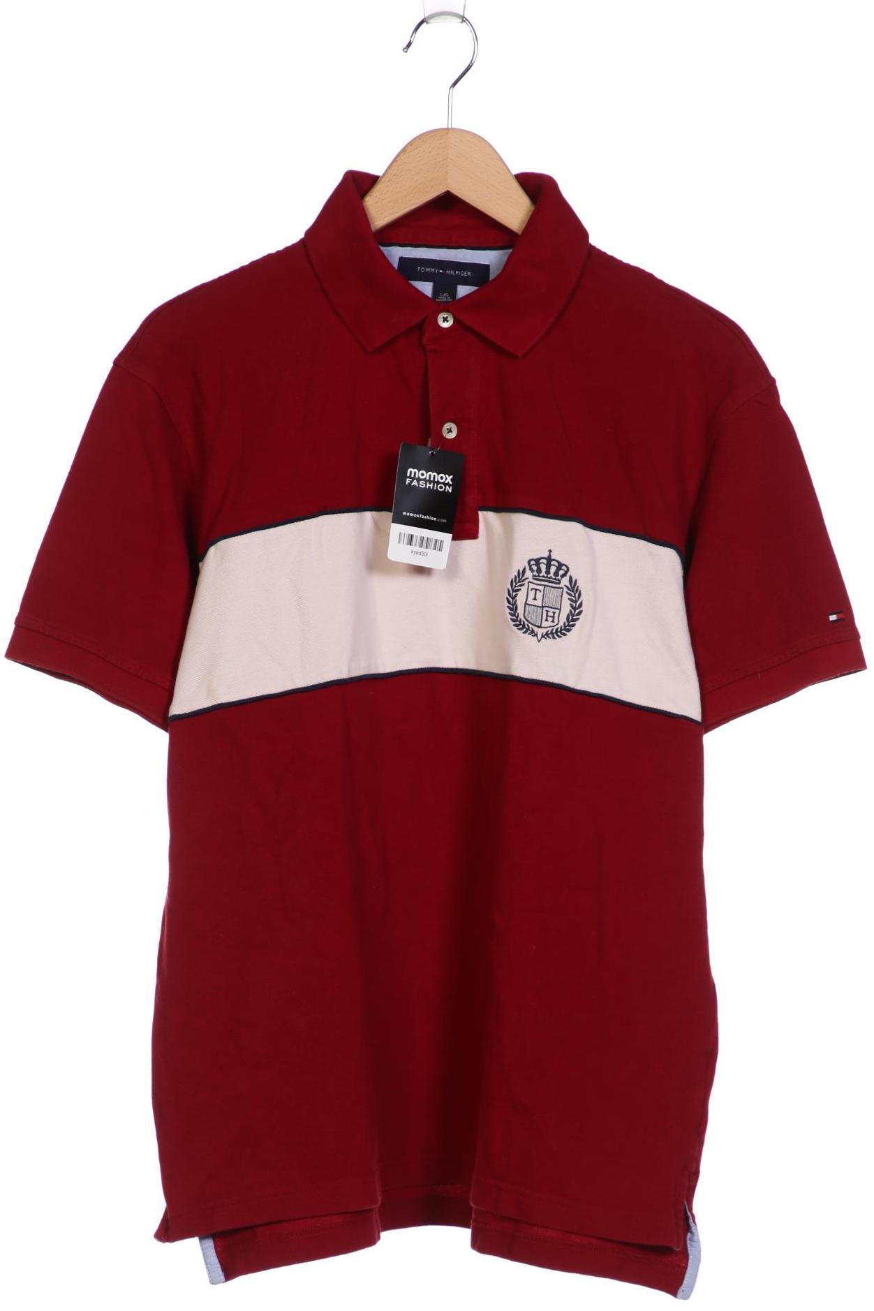 

Tommy Hilfiger Herren Poloshirt, bordeaux, Gr. 52
