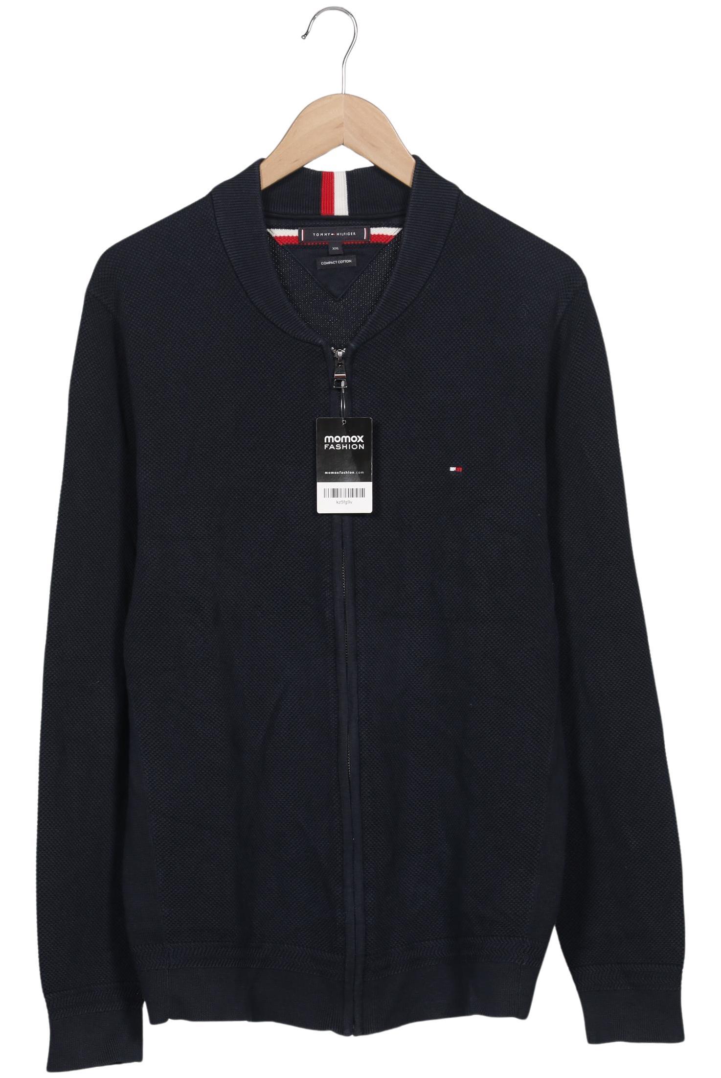 

Tommy Hilfiger Herren Strickjacke, marineblau, Gr. 56