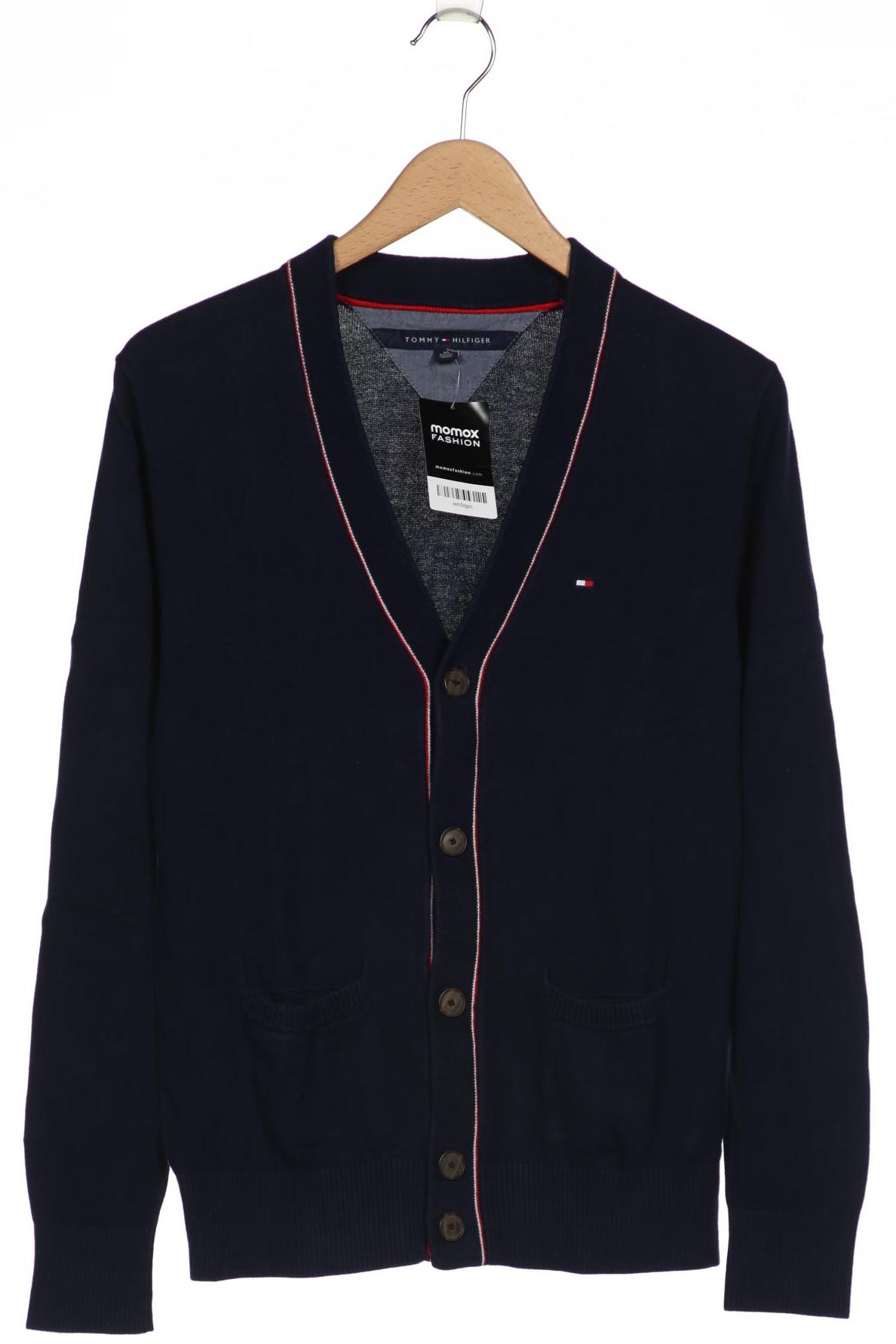 

Tommy Hilfiger Herren Strickjacke, marineblau, Gr. 44