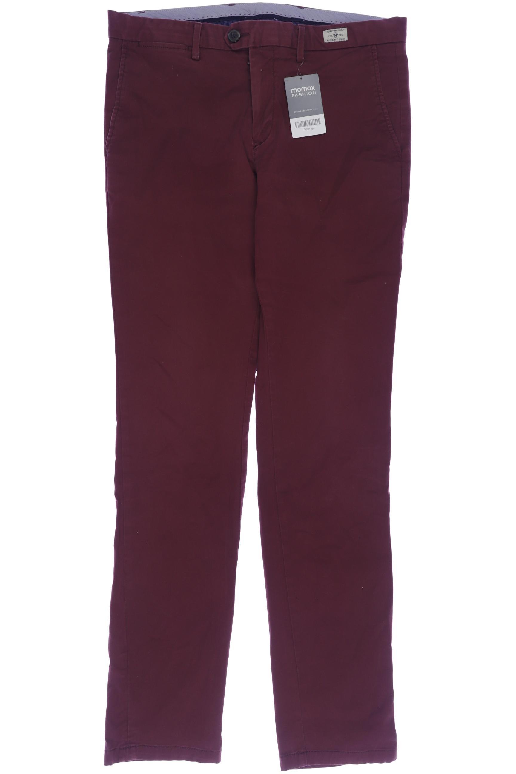 

Tommy Hilfiger Herren Stoffhose, bordeaux, Gr. 33