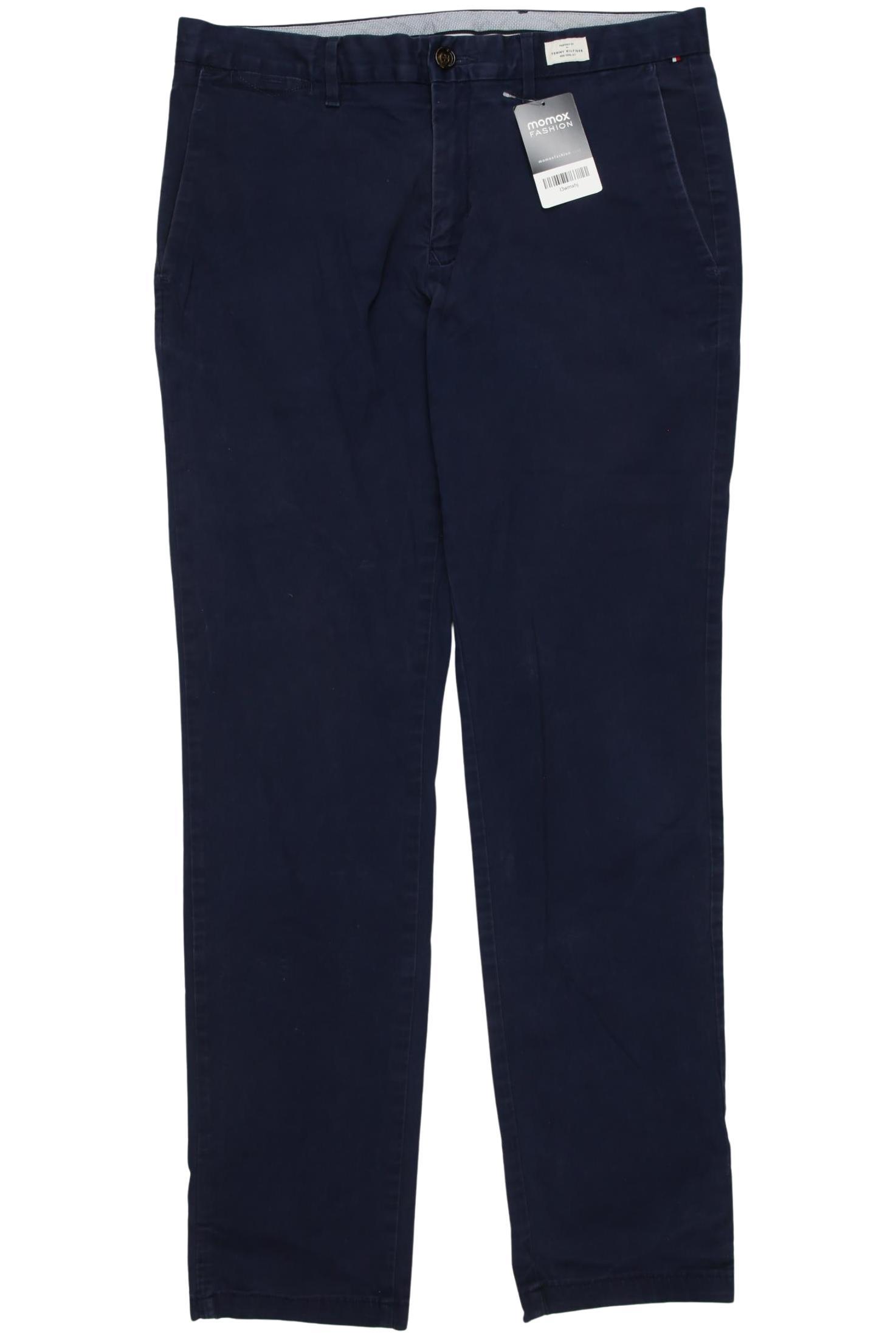 

Tommy Hilfiger Herren Stoffhose, marineblau, Gr. 34