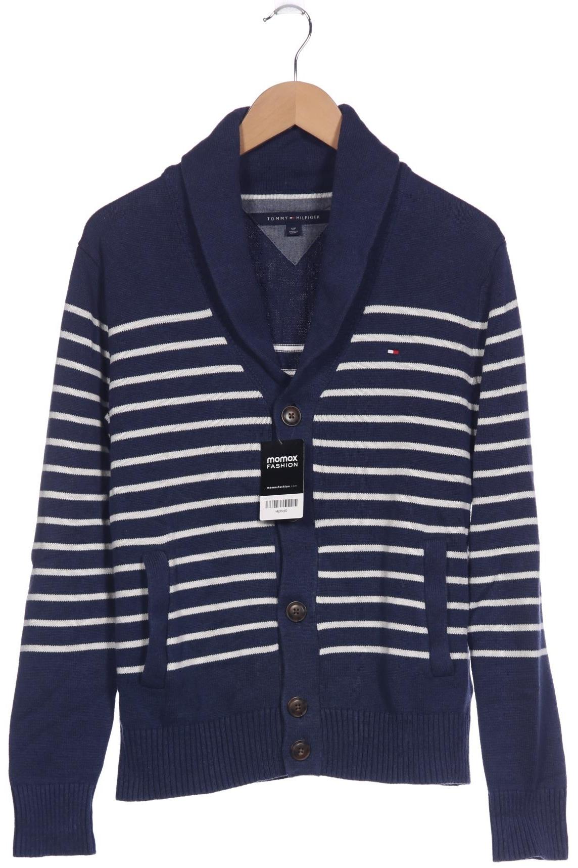 

Tommy Hilfiger Herren Strickjacke, marineblau, Gr. 46