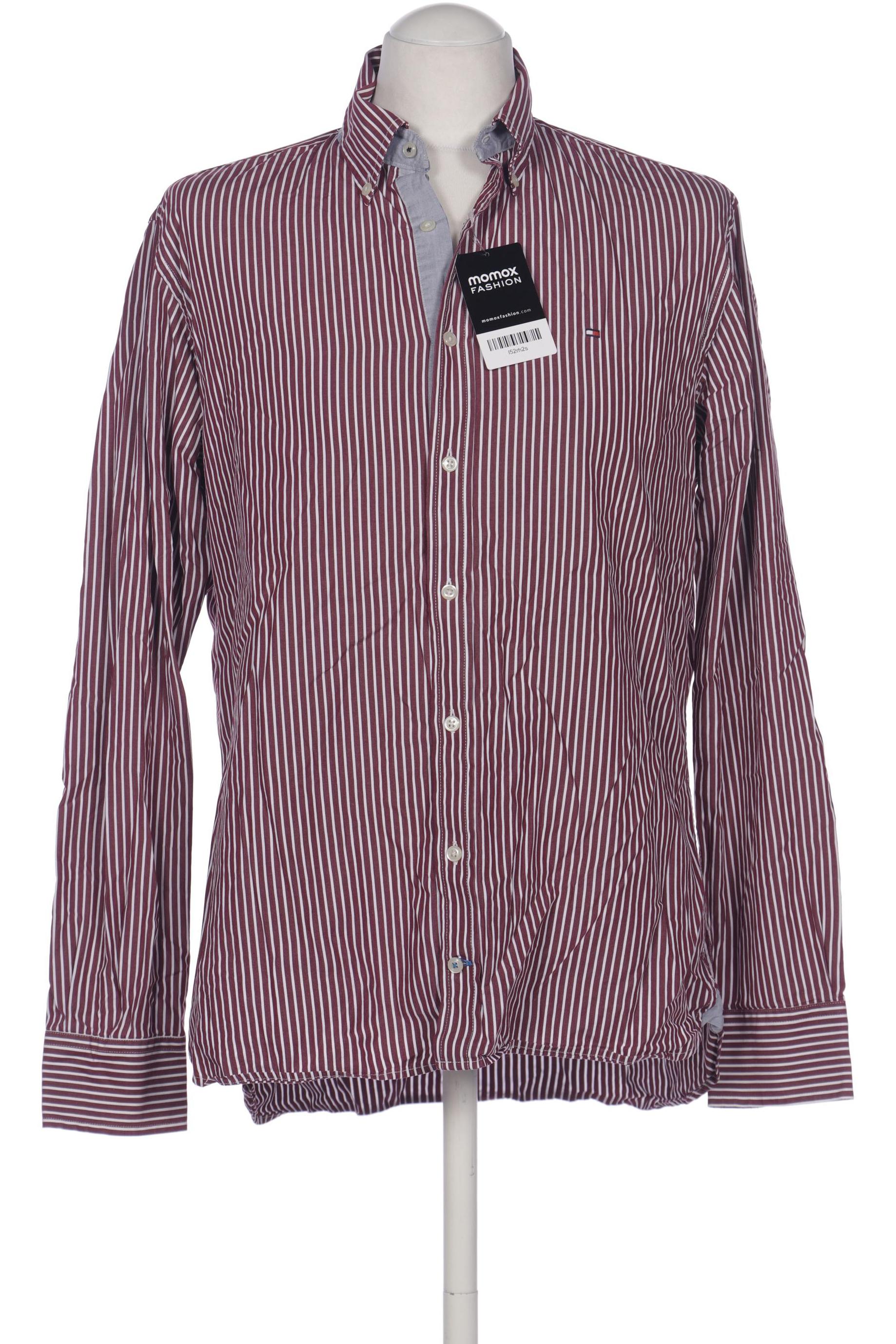 

Tommy Hilfiger Herren Hemd, bordeaux, Gr. 48
