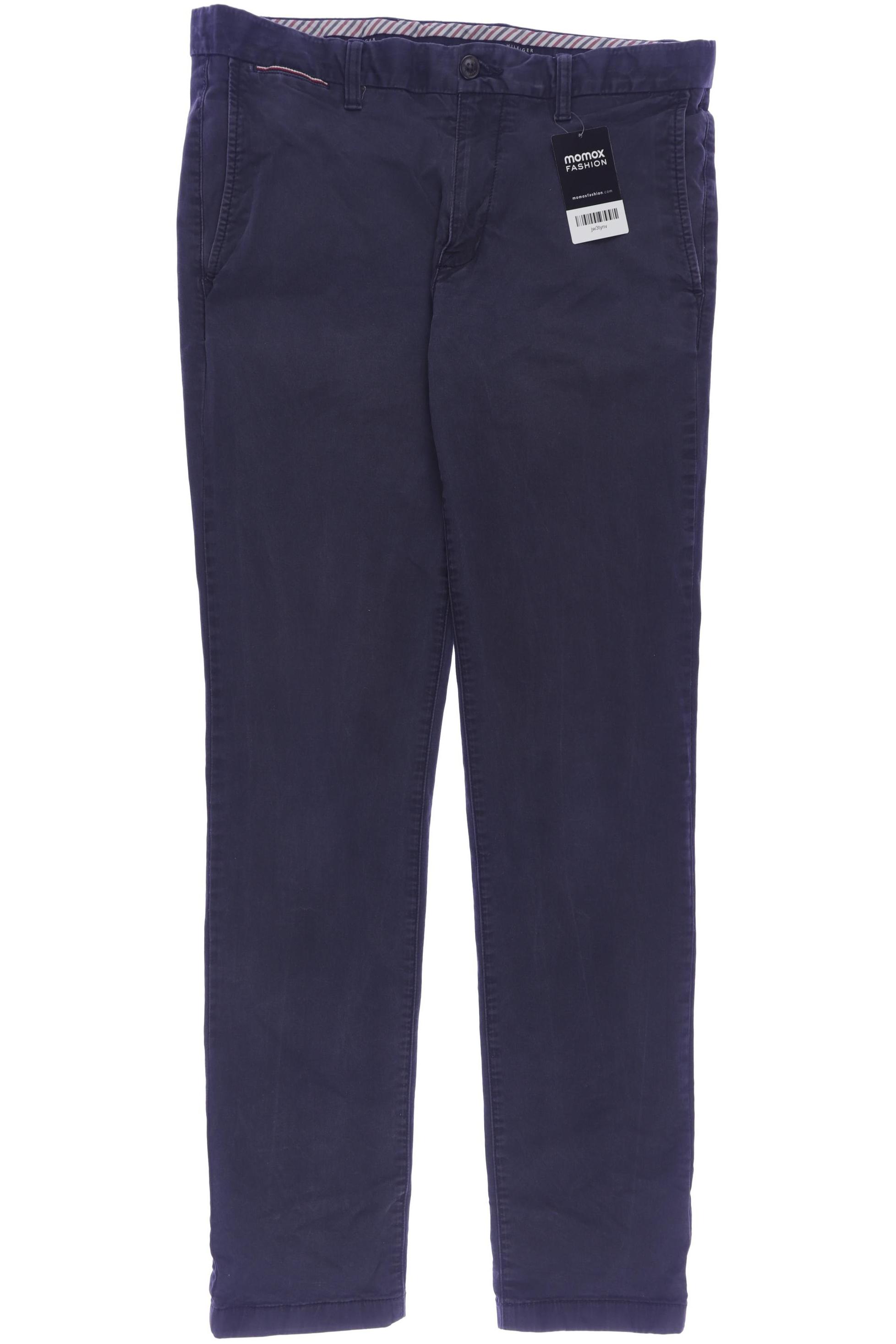 

Tommy Hilfiger Herren Stoffhose, marineblau, Gr. 34