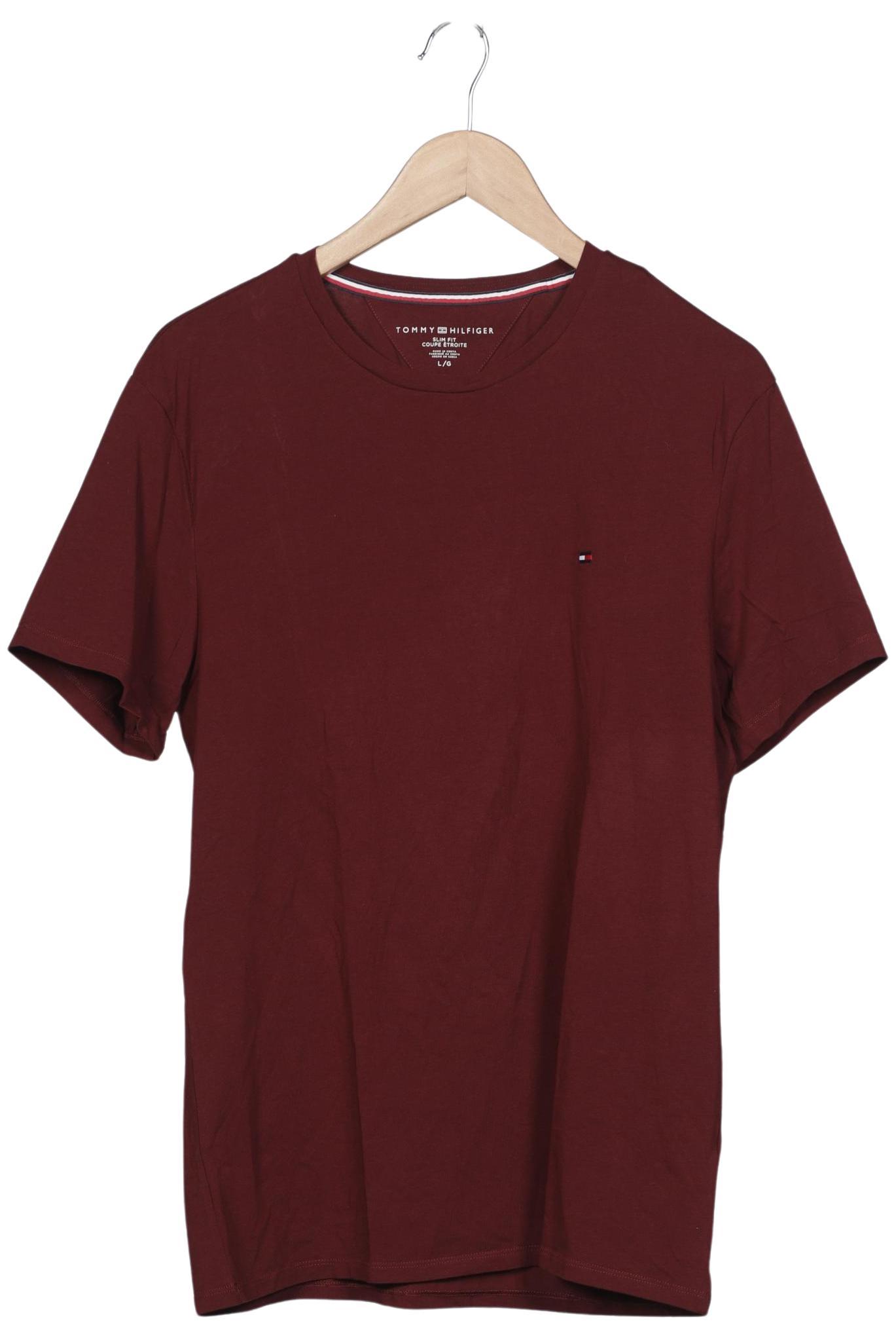 

Tommy Hilfiger Herren T-Shirt, bordeaux, Gr. 52