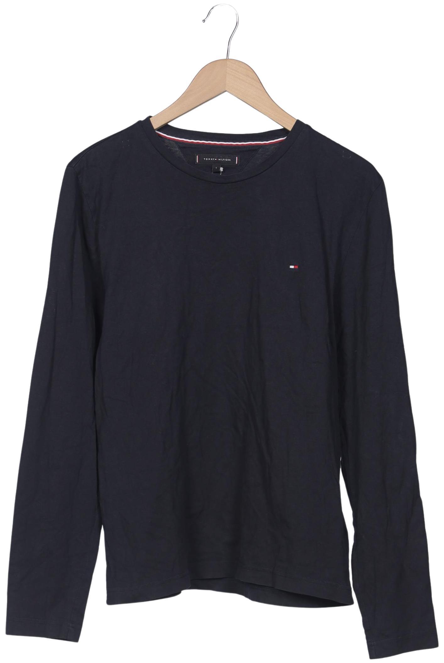 

Tommy Hilfiger Herren Langarmshirt, marineblau, Gr. 52
