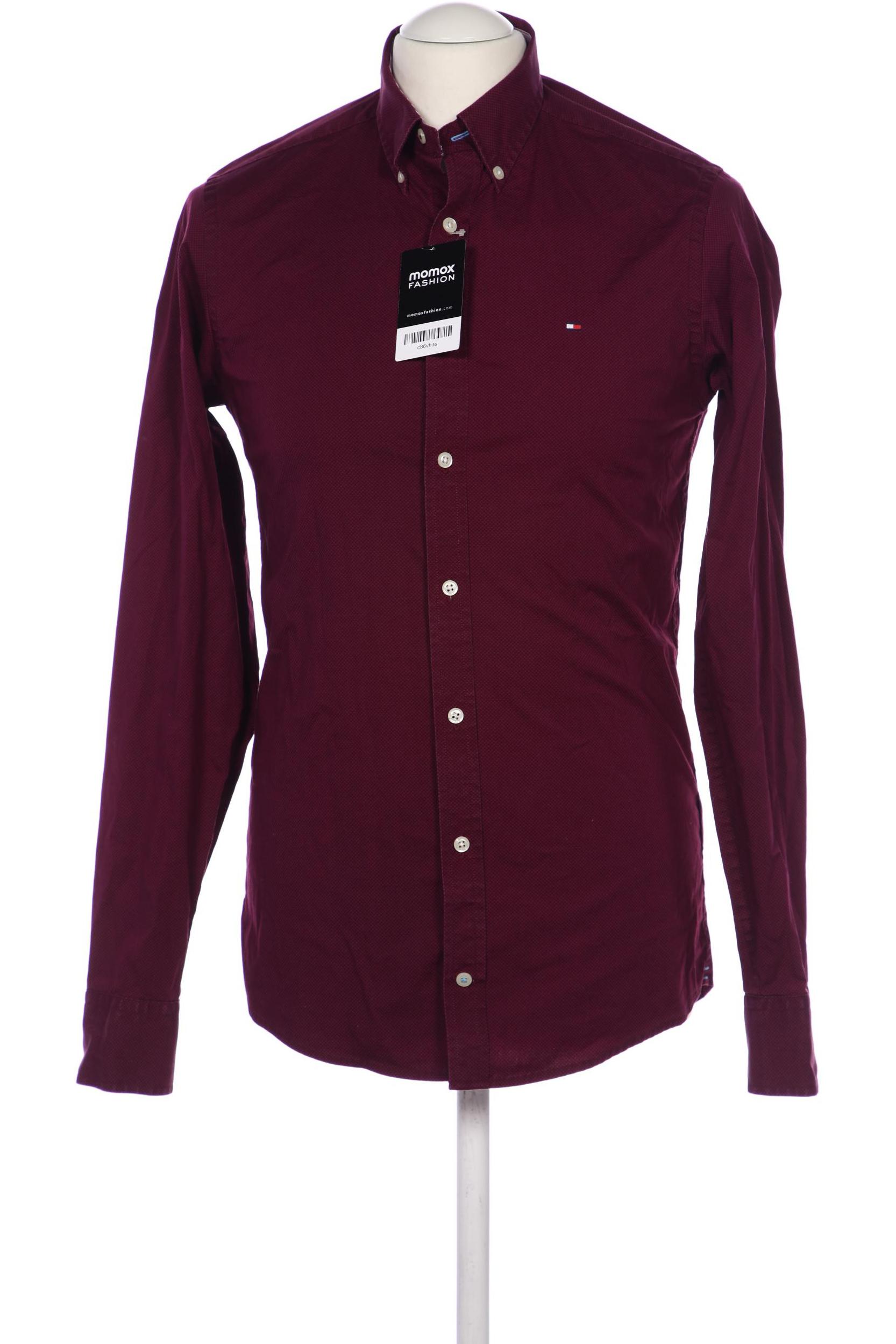 

Tommy Hilfiger Herren Hemd, bordeaux, Gr. 46