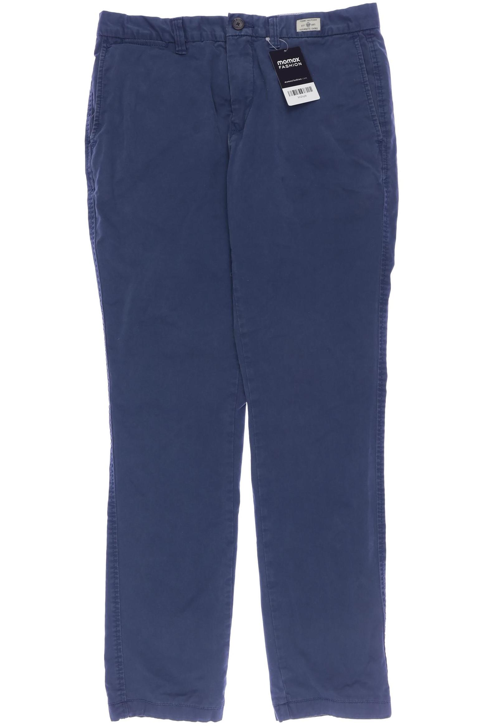 

Tommy Hilfiger Herren Stoffhose, blau, Gr. 33