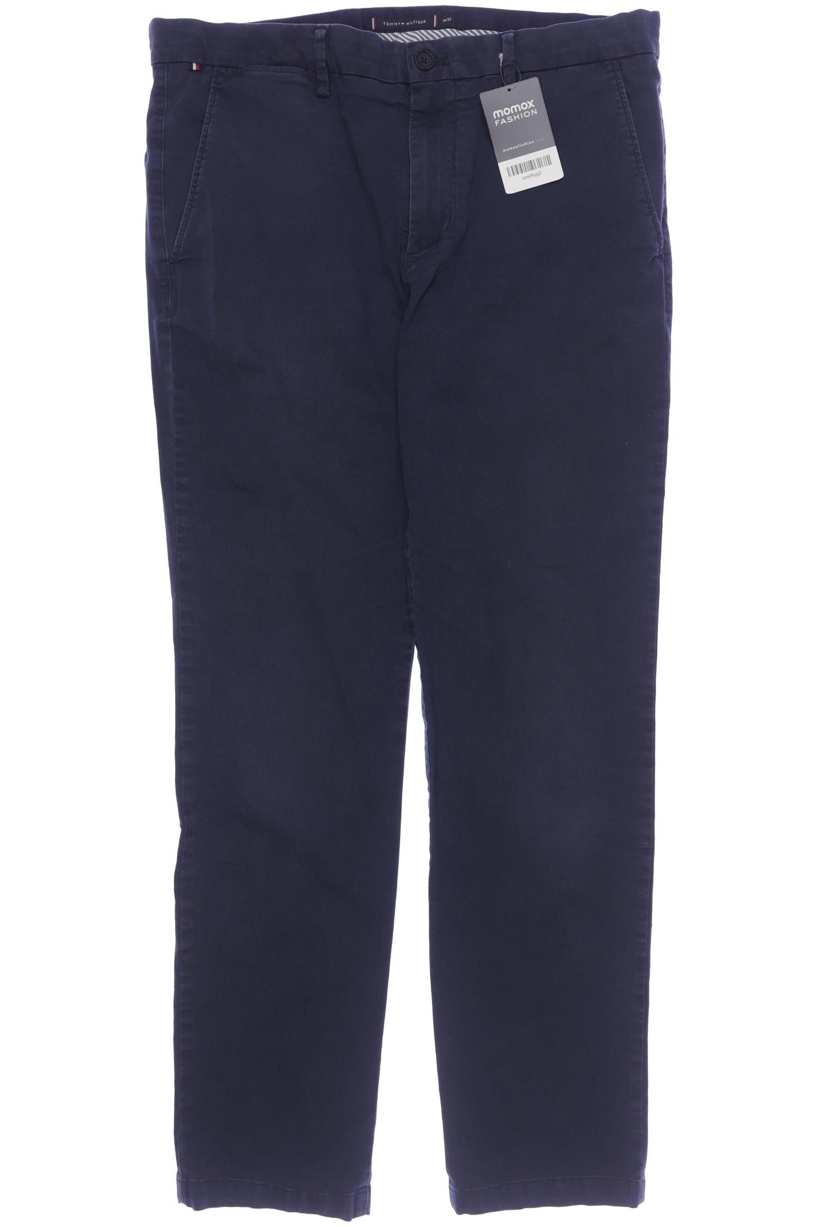 

Tommy Hilfiger Herren Stoffhose, marineblau, Gr. 34