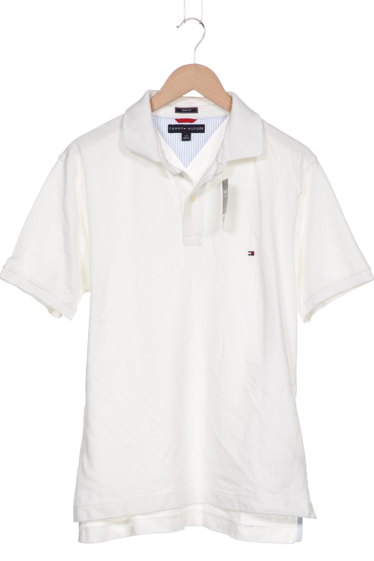 

Tommy Hilfiger Herren Poloshirt, cremeweiß