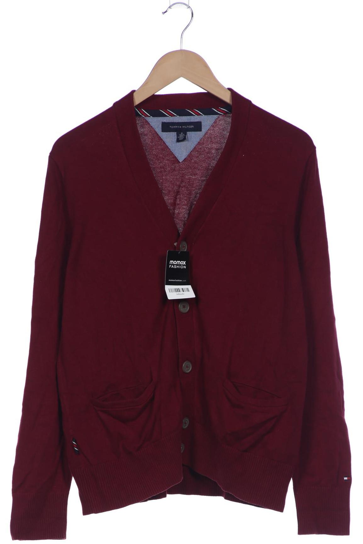 

Tommy Hilfiger Herren Strickjacke, bordeaux, Gr. 48