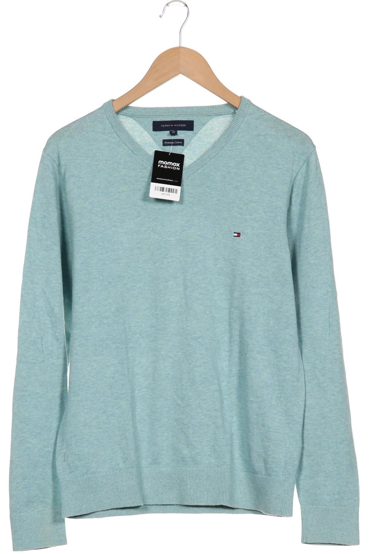 

Tommy Hilfiger Herren Pullover, türkis, Gr. 48