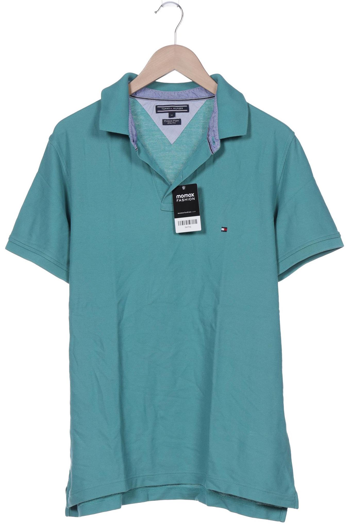 

Tommy Hilfiger Herren Poloshirt, türkis, Gr. 54