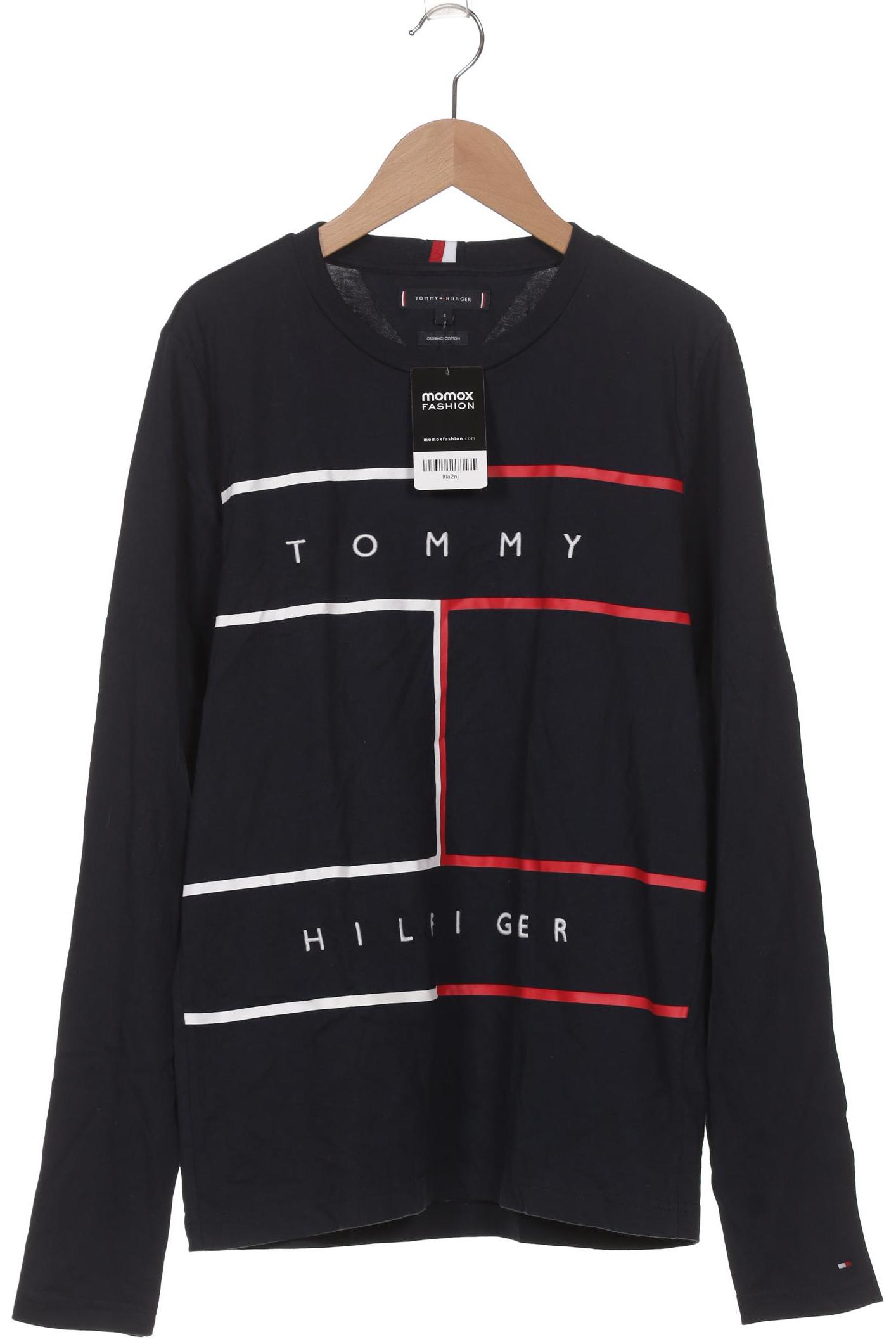 

Tommy Hilfiger Herren Langarmshirt, marineblau, Gr. 46