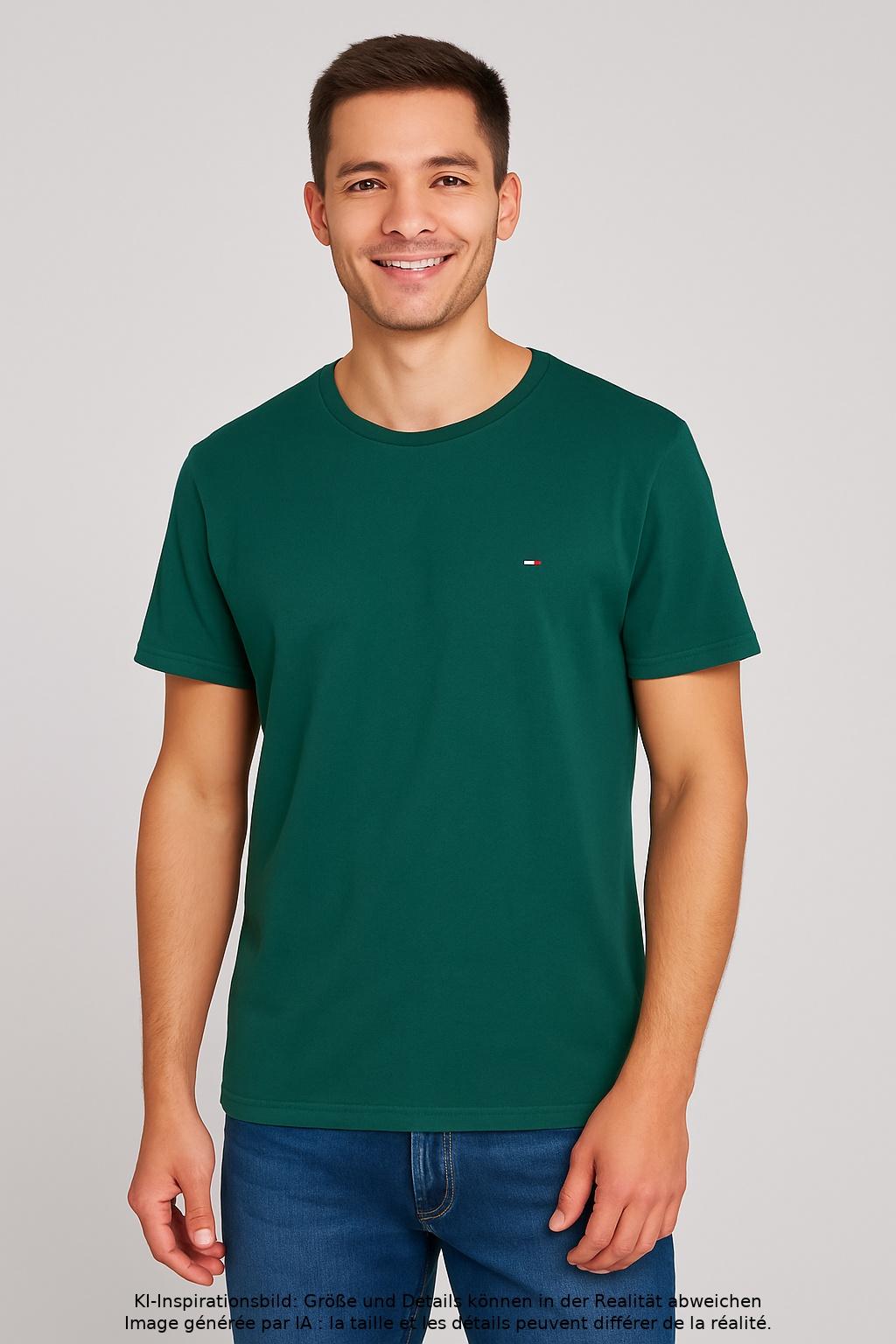

Tommy Hilfiger Herren T-Shirt, grün, Gr. 56