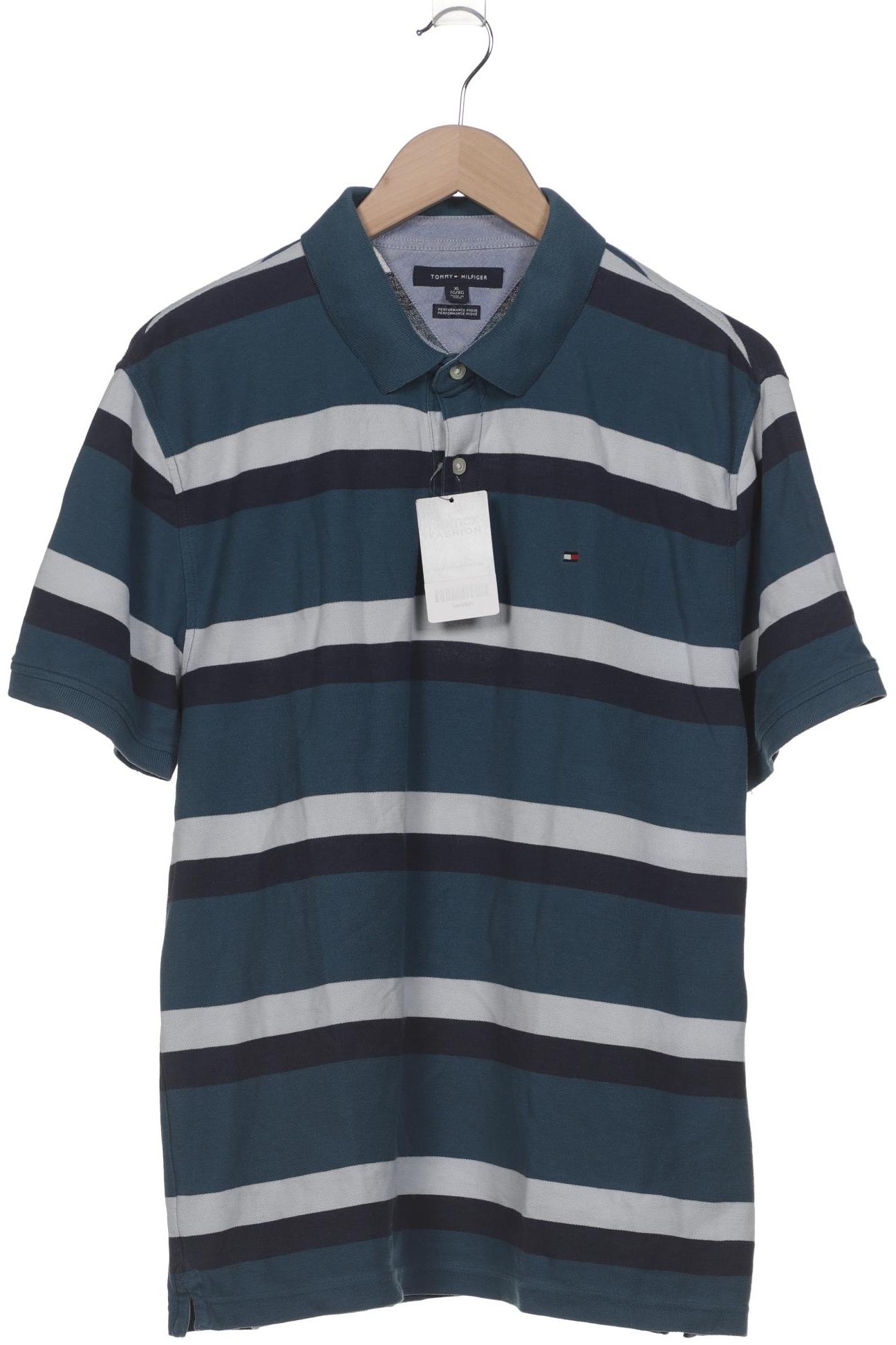 

Tommy Hilfiger Herren Poloshirt, türkis, Gr. 54