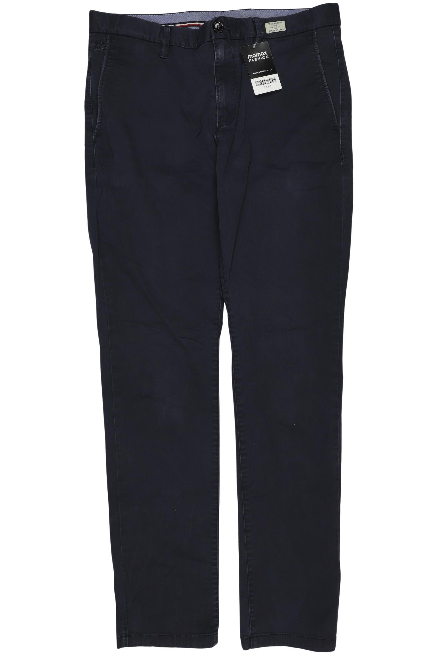 

Tommy Hilfiger Herren Stoffhose, marineblau, Gr. 34