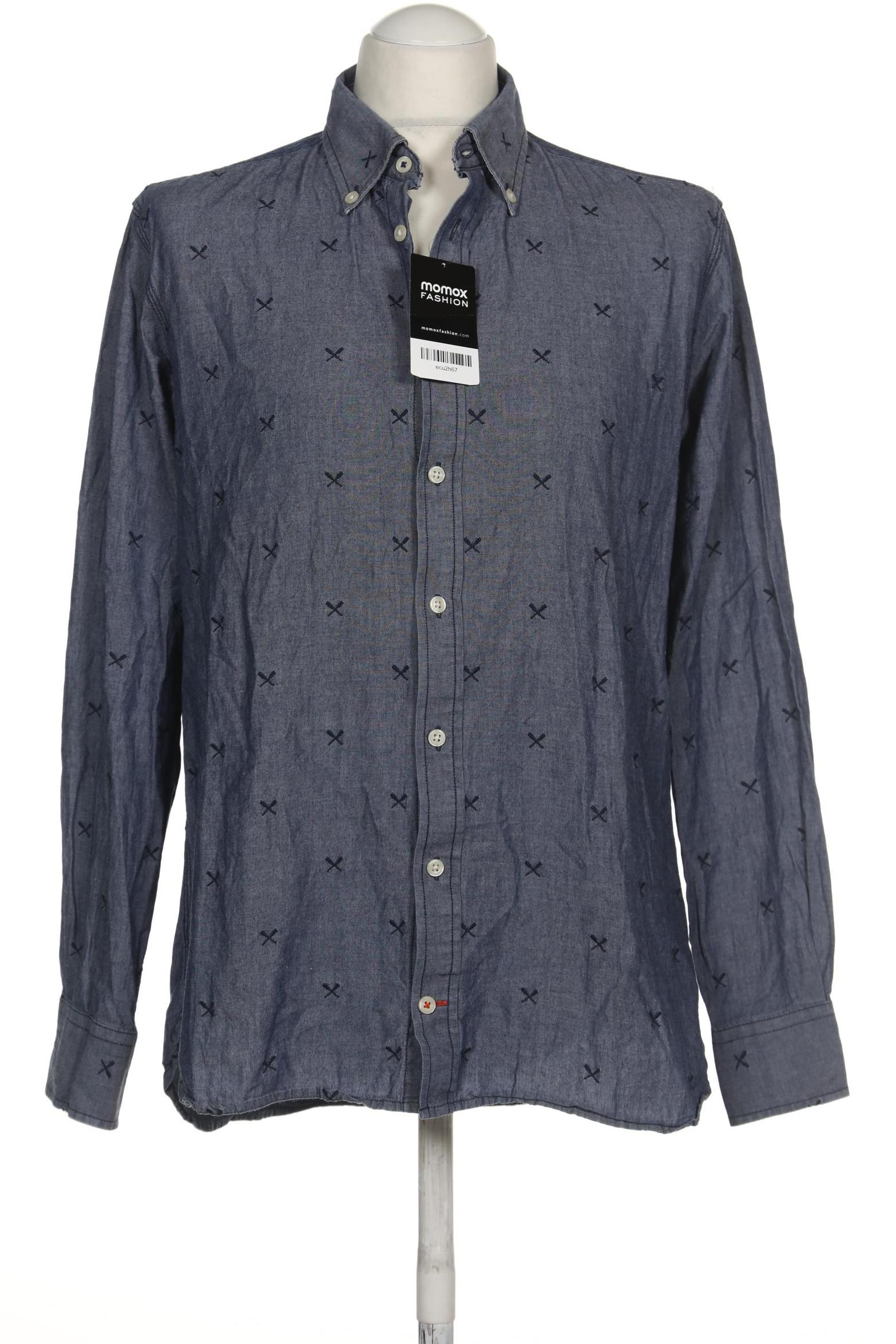 

Tommy Hilfiger Herren Hemd, marineblau, Gr. 48