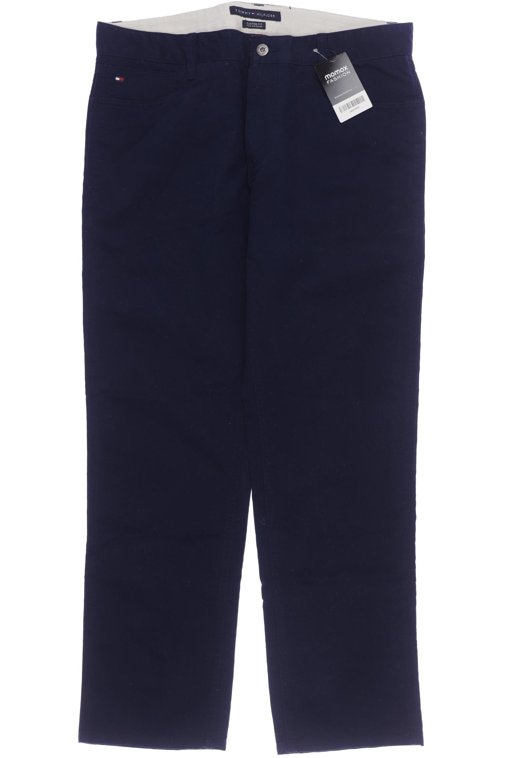 

Tommy Hilfiger Herren Stoffhose, marineblau, Gr. 34