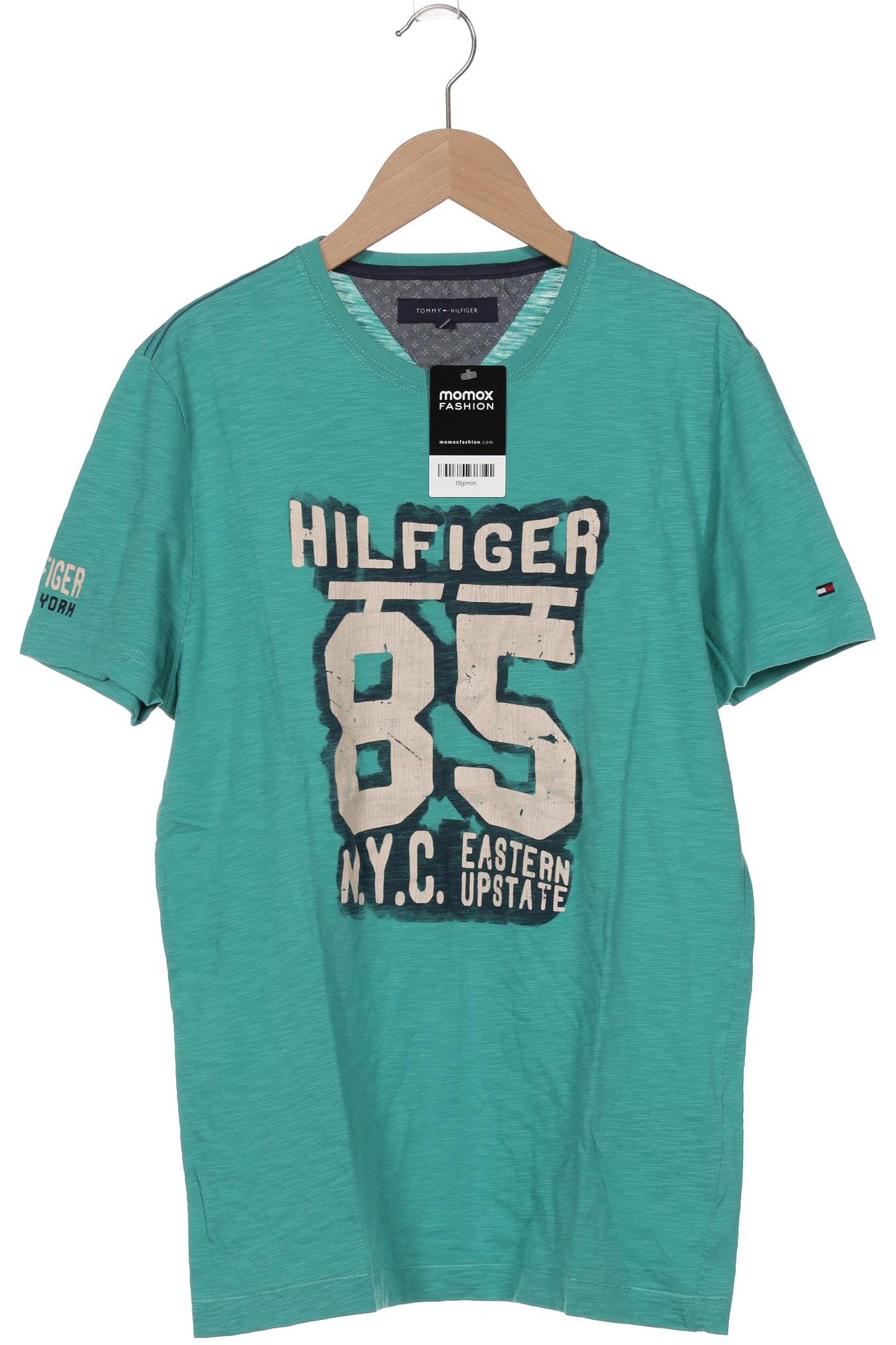 

Tommy Hilfiger Herren T-Shirt, türkis, Gr. 48