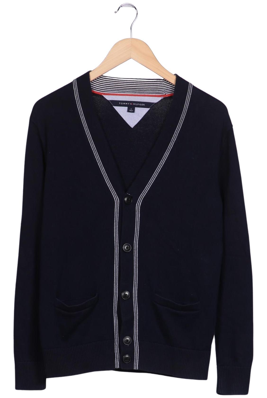 

Tommy Hilfiger Herren Strickjacke, marineblau, Gr. 48