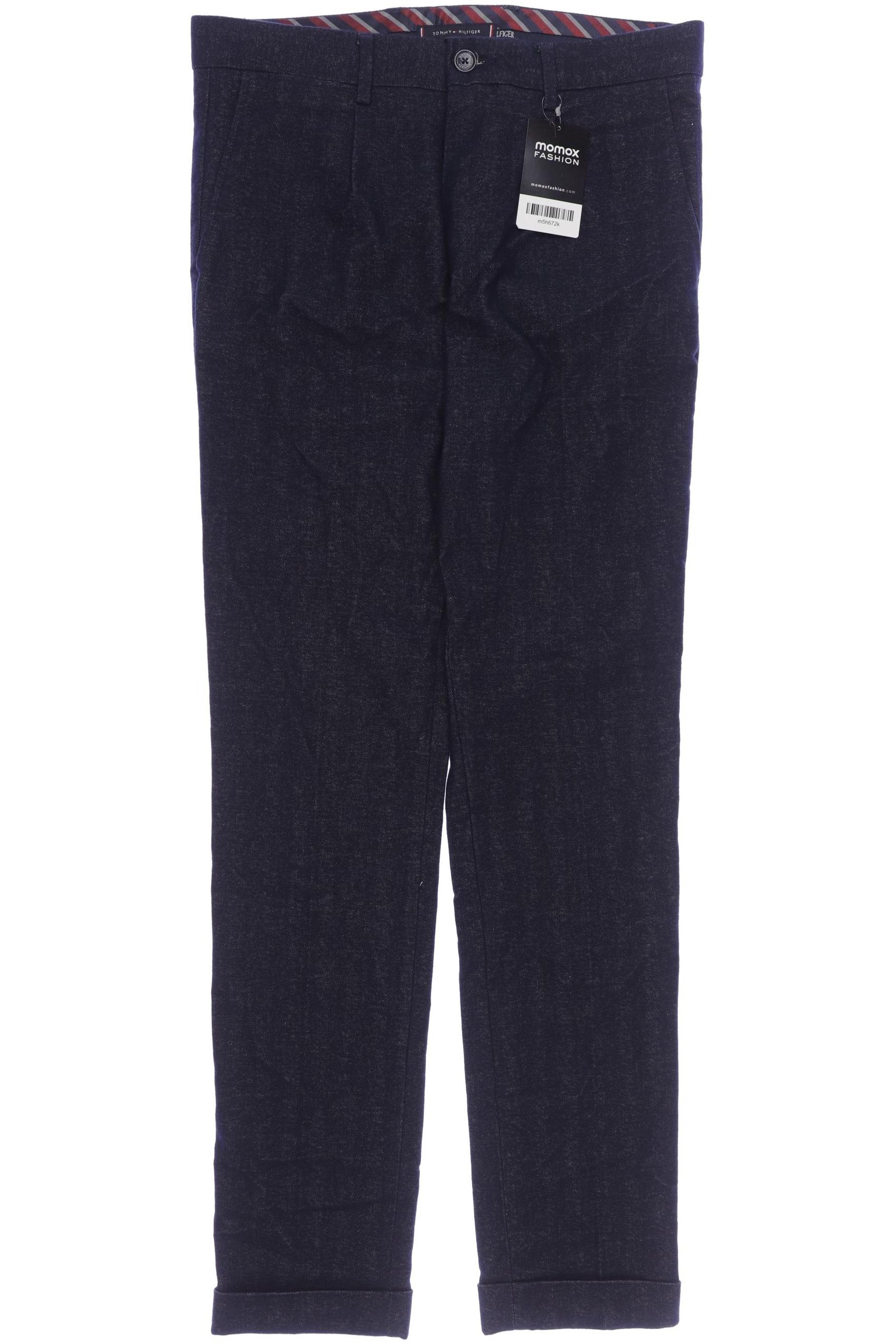 

Tommy Hilfiger Herren Stoffhose, marineblau, Gr. 30