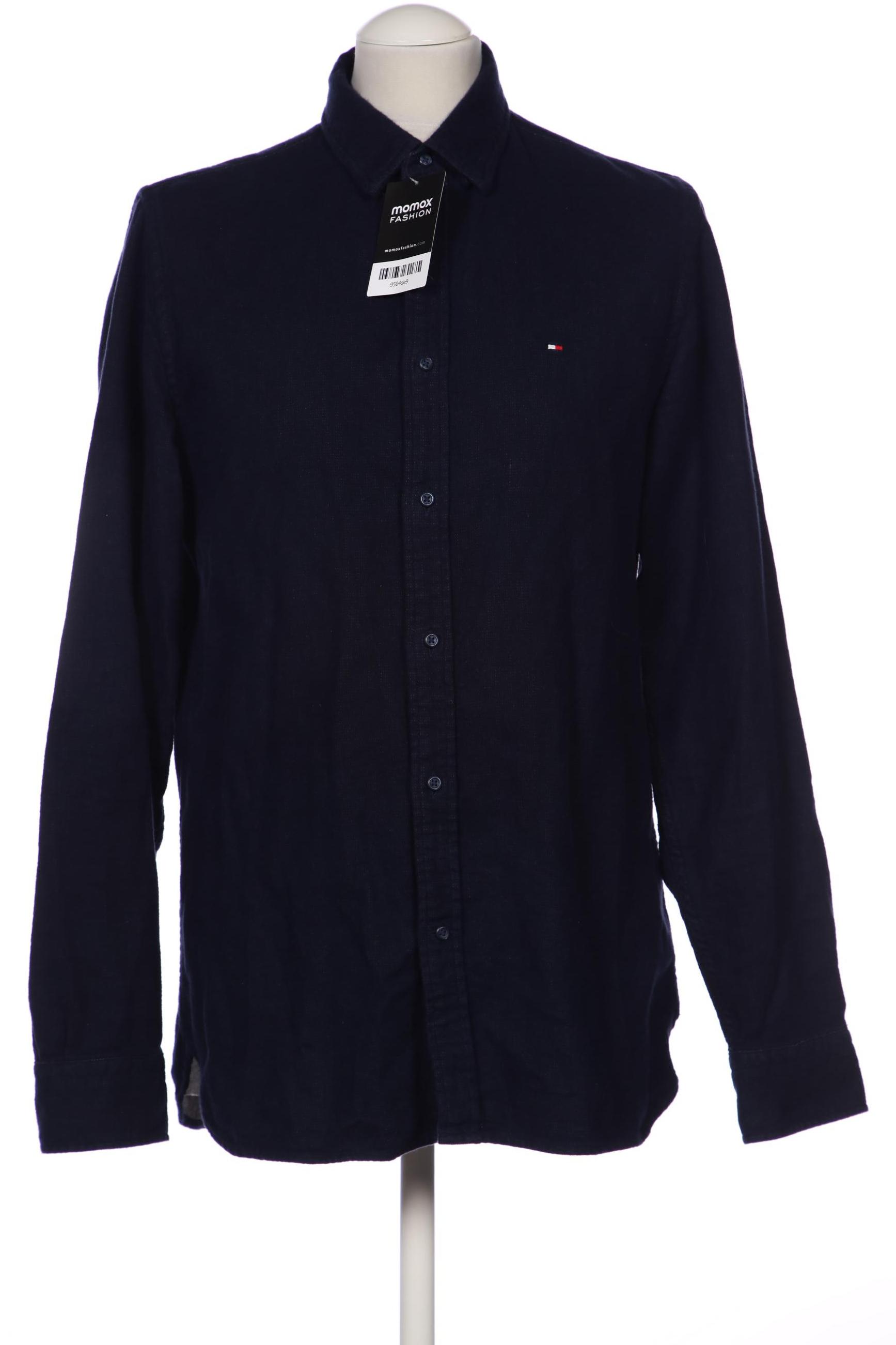 

Tommy Hilfiger Herren Hemd, marineblau, Gr. 46