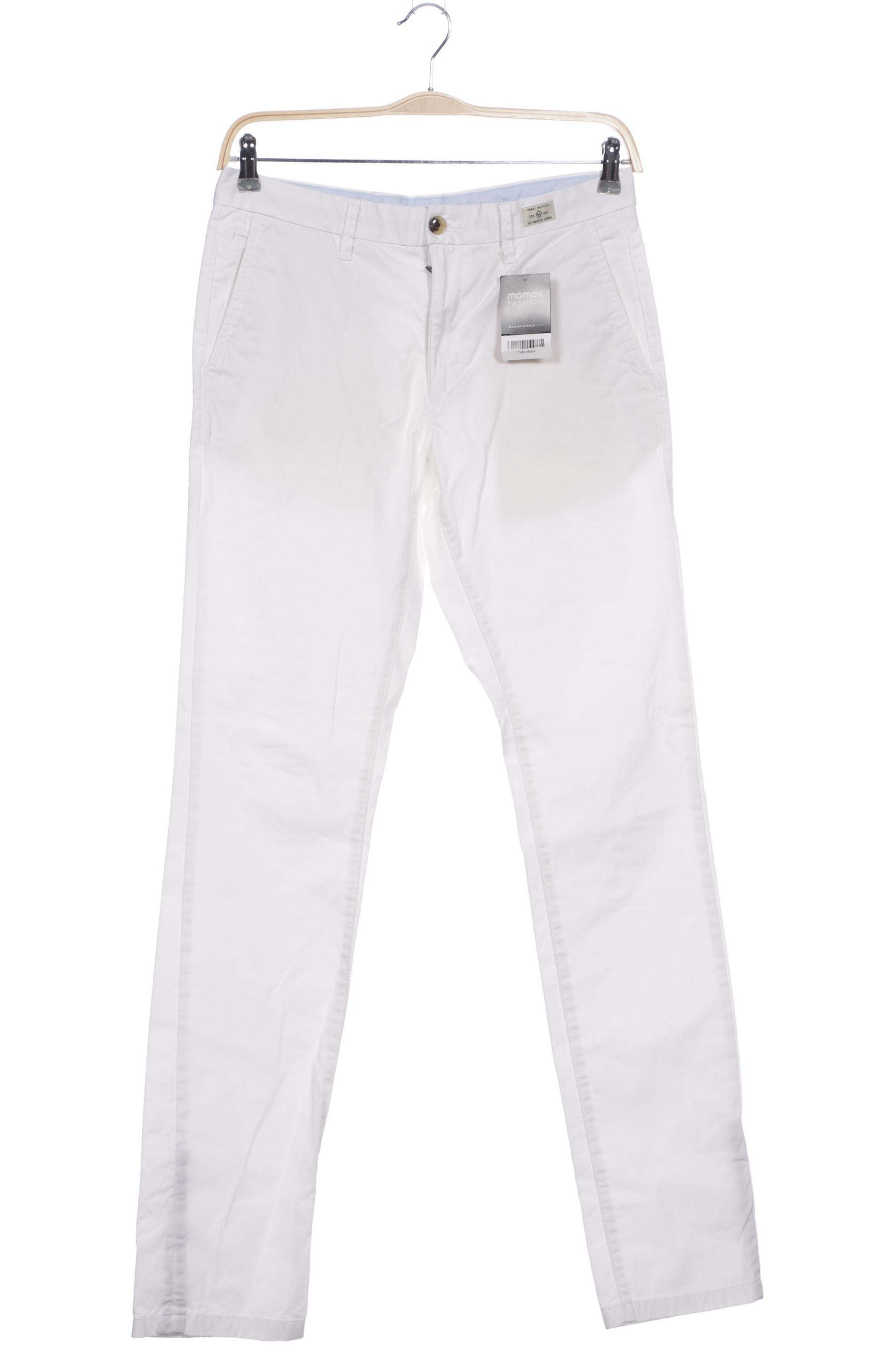 

Tommy Hilfiger Herren Stoffhose, weiß, Gr. 32
