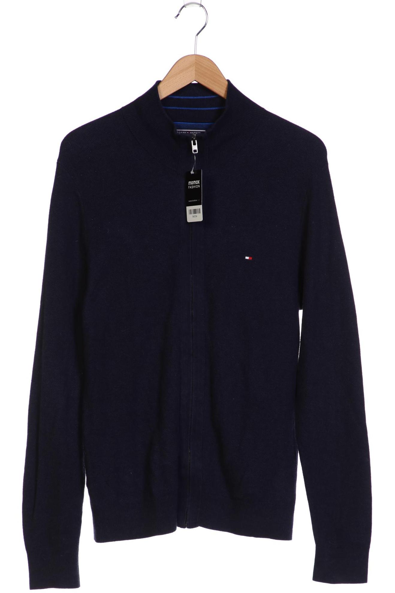 

Tommy Hilfiger Herren Strickjacke, marineblau, Gr. 48