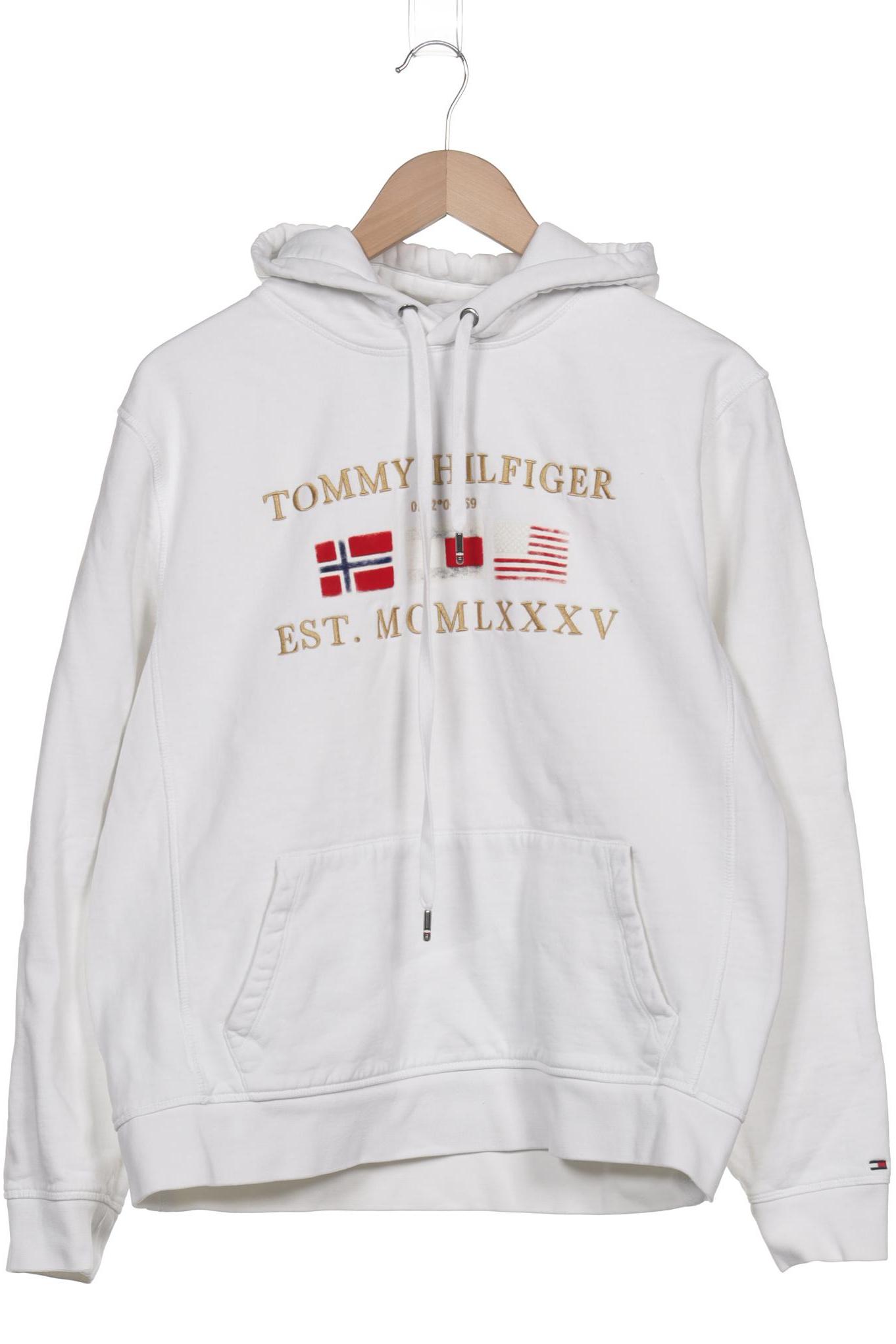 

Tommy Hilfiger Herren Kapuzenpullover, weiß, Gr. 54
