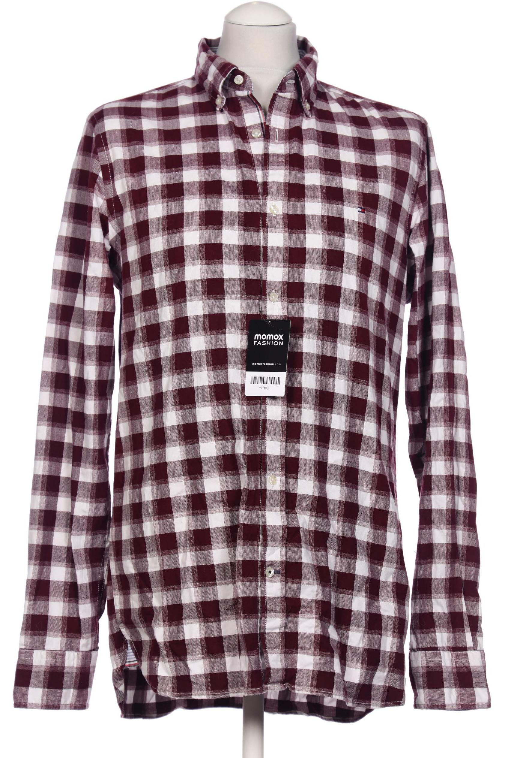 

Tommy Hilfiger Herren Hemd, bordeaux, Gr. 48
