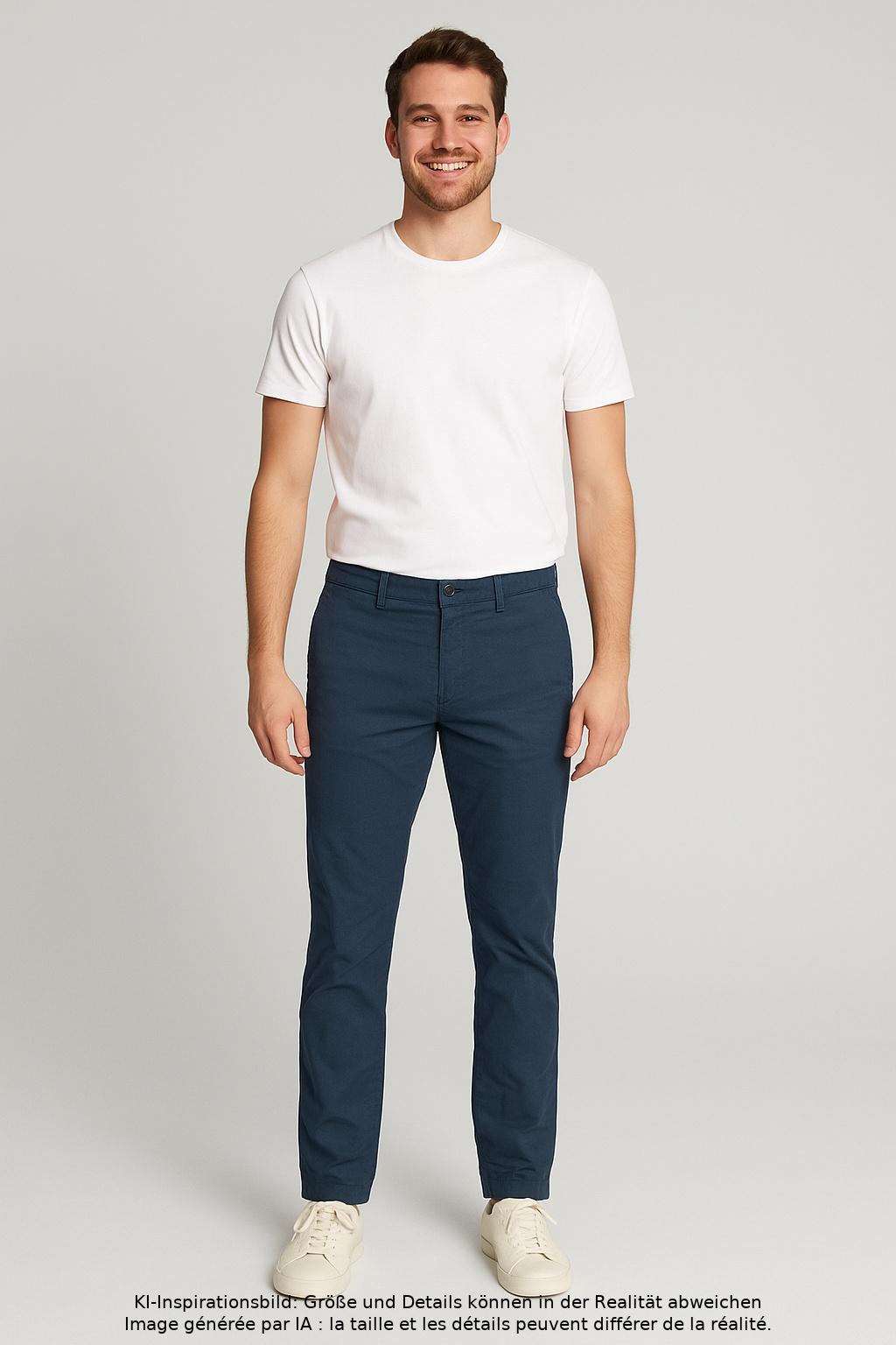 

Tommy Hilfiger Herren Stoffhose, blau, Gr. 33