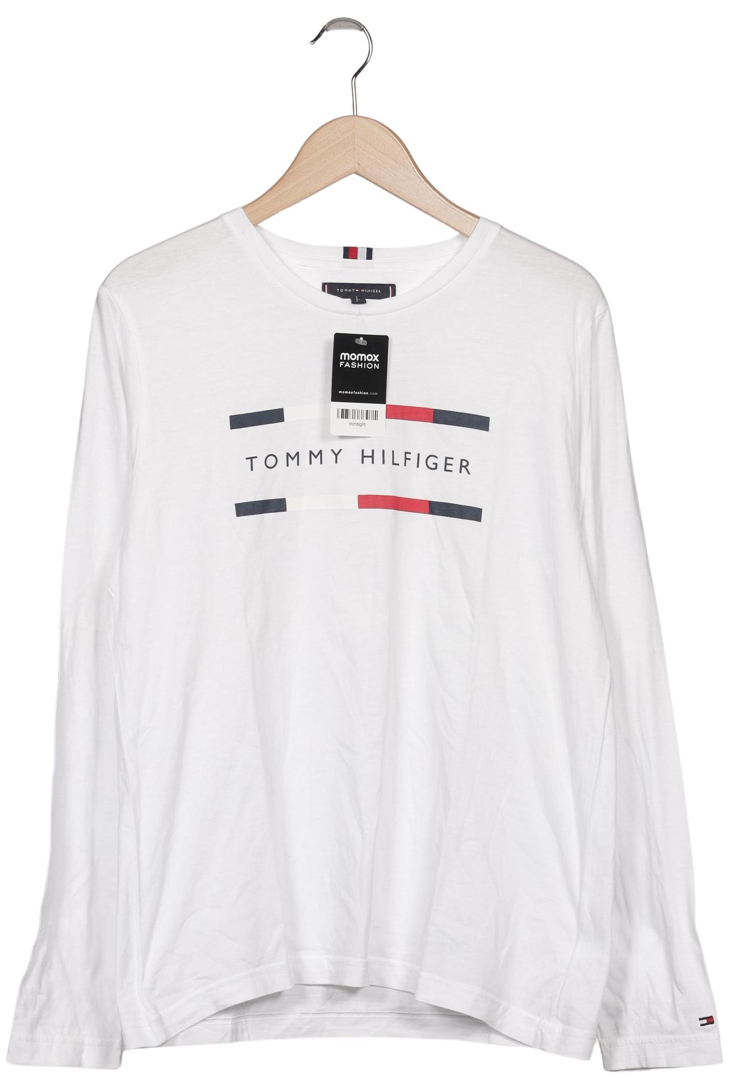 

Tommy Hilfiger Herren Langarmshirt, weiß, Gr. 48