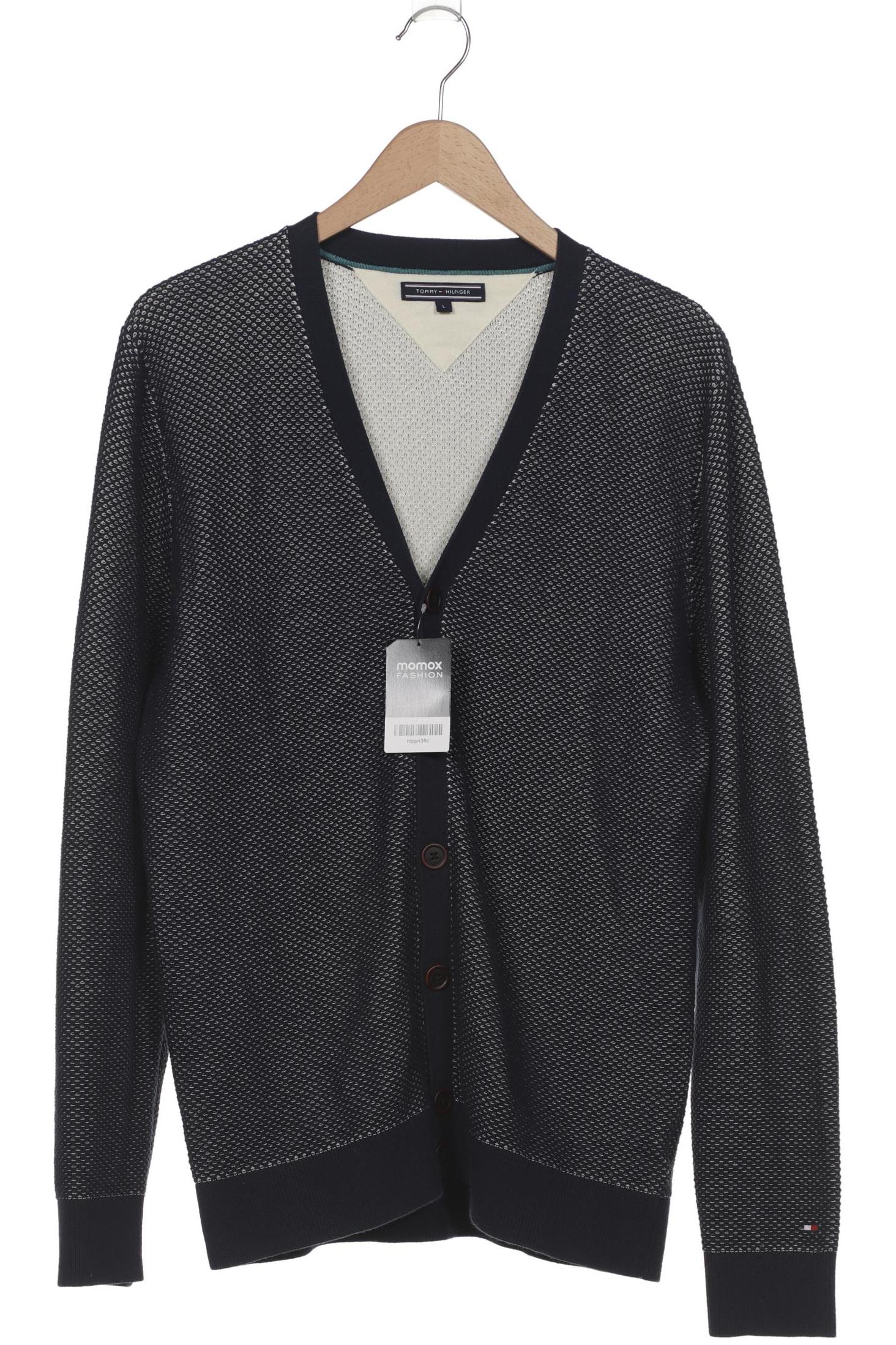 

Tommy Hilfiger Herren Strickjacke, marineblau, Gr. 52