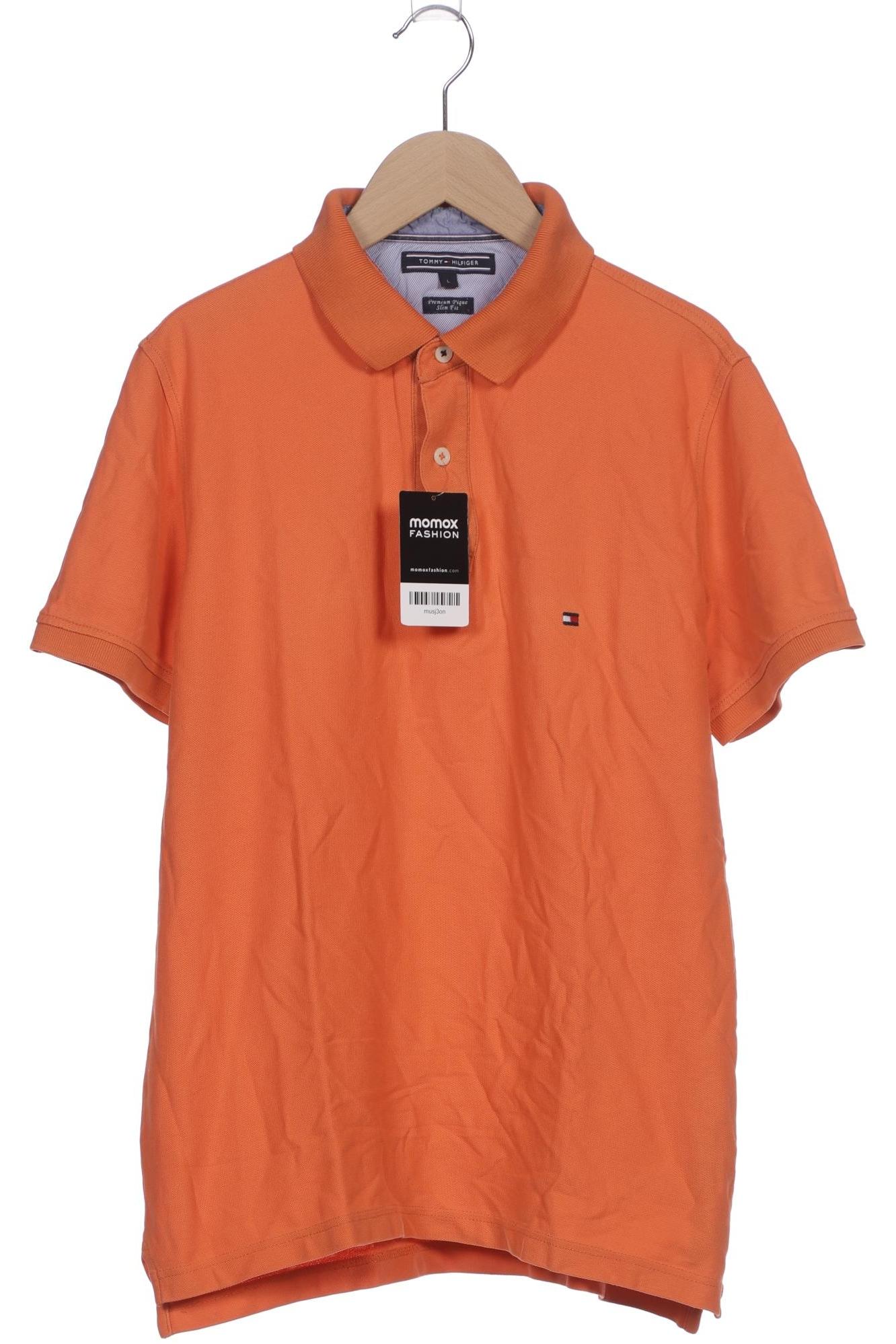 

Tommy Hilfiger Herren Poloshirt, orange, Gr. 52
